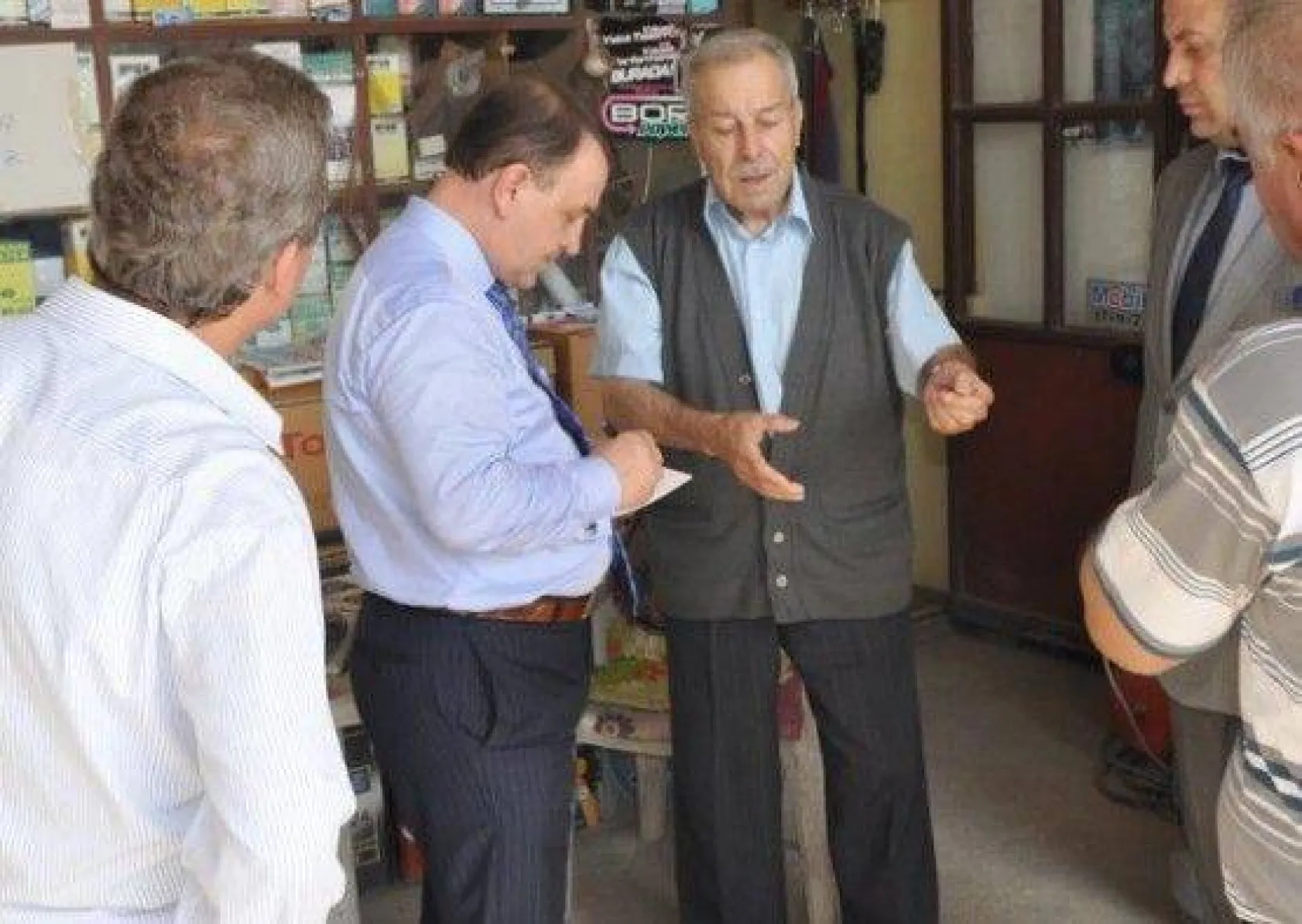 Işıklar Esnaf Ziyaretlerine Devam Ediyor