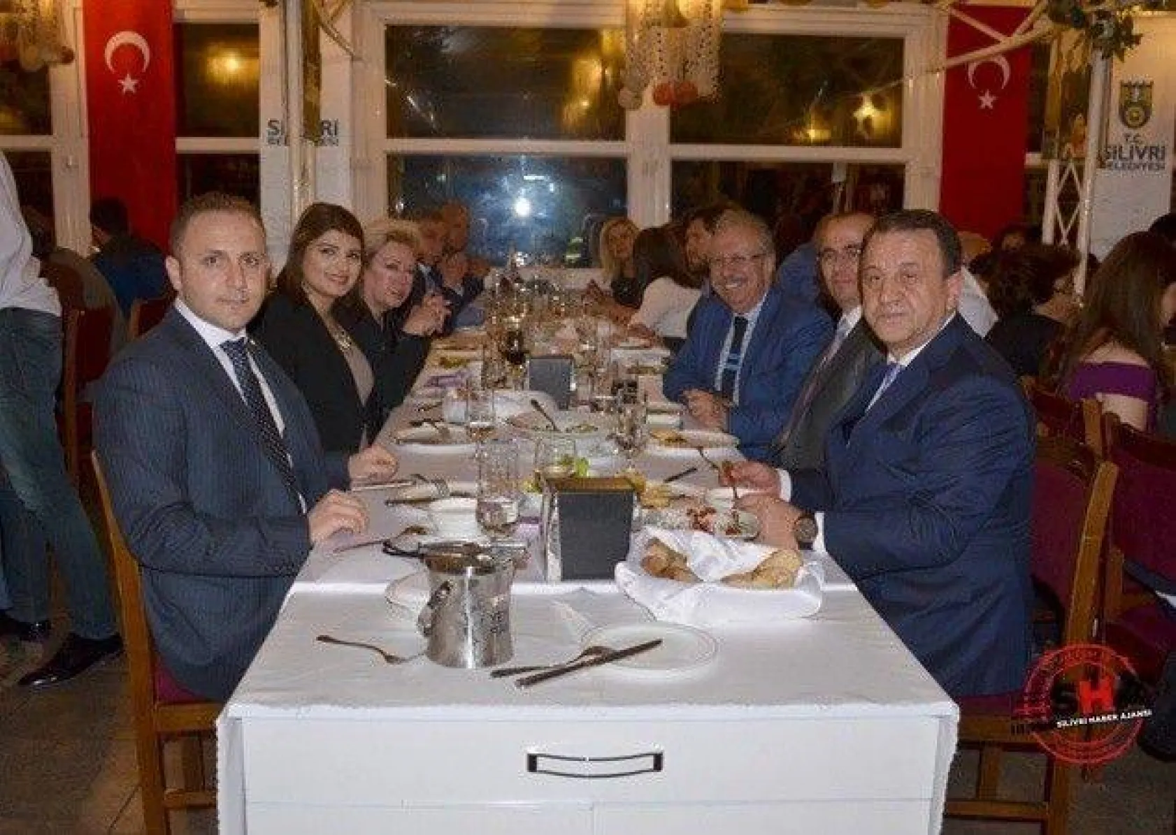 Silivrili eczacılar yemekte buluştu