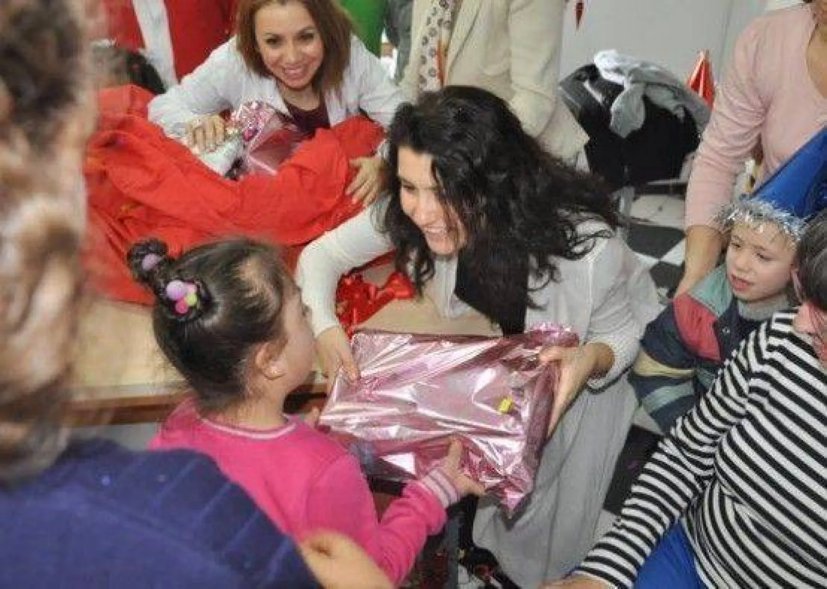 Özel öğrencilere özel yeni yıl kutlaması