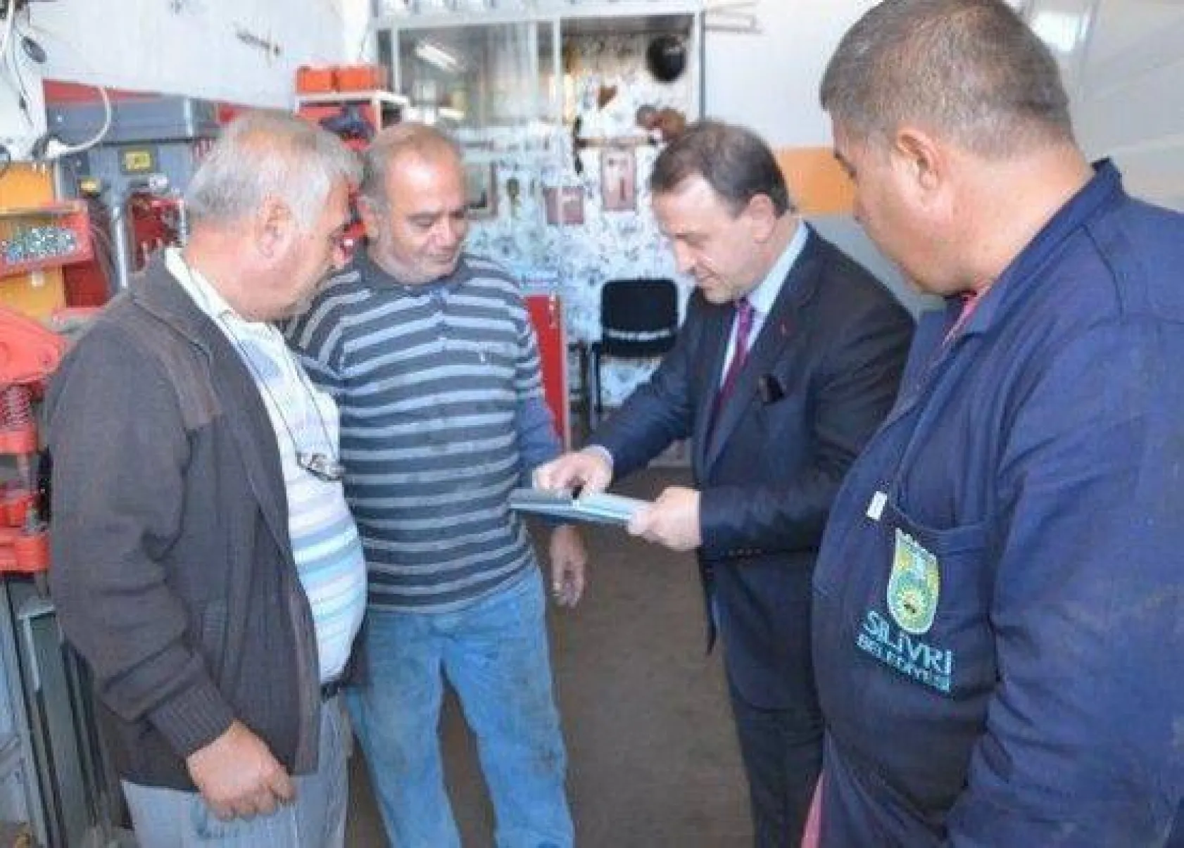 Sanayi Esnafına Işıklar Ziyareti Sürüyor