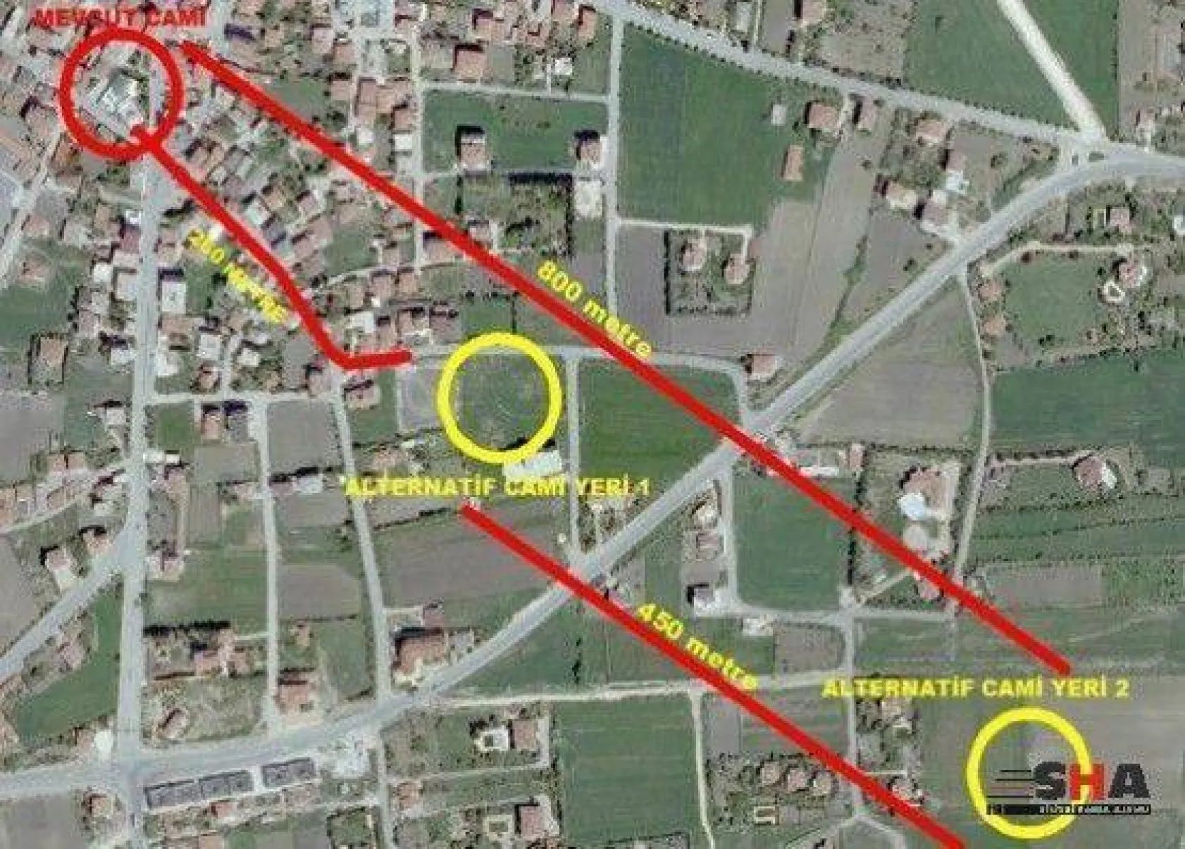 Ortaköy Meydan Projesine Ortak Karar