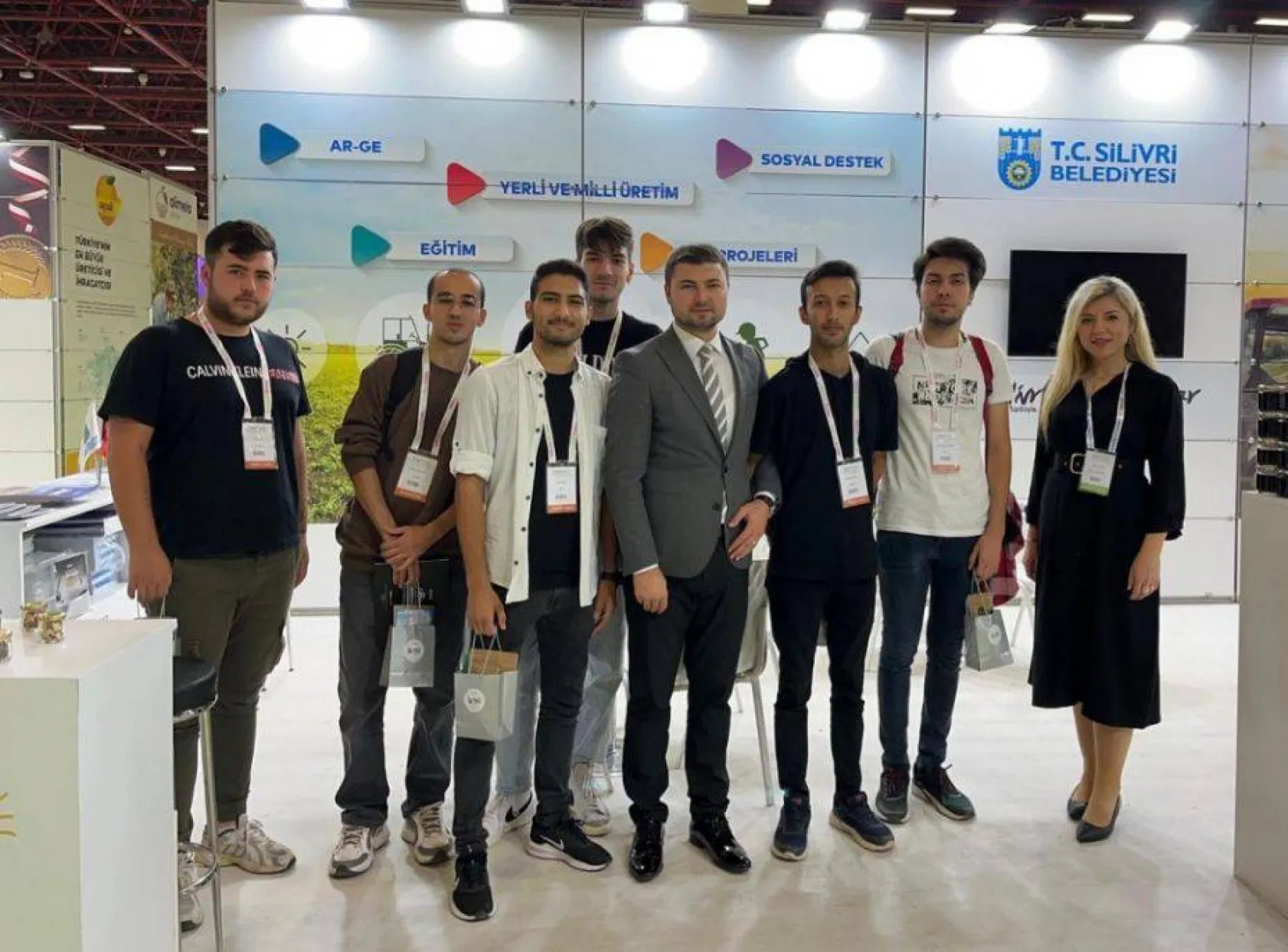 Silivri belediyesi tarım fuarında büyük ilgi gördü