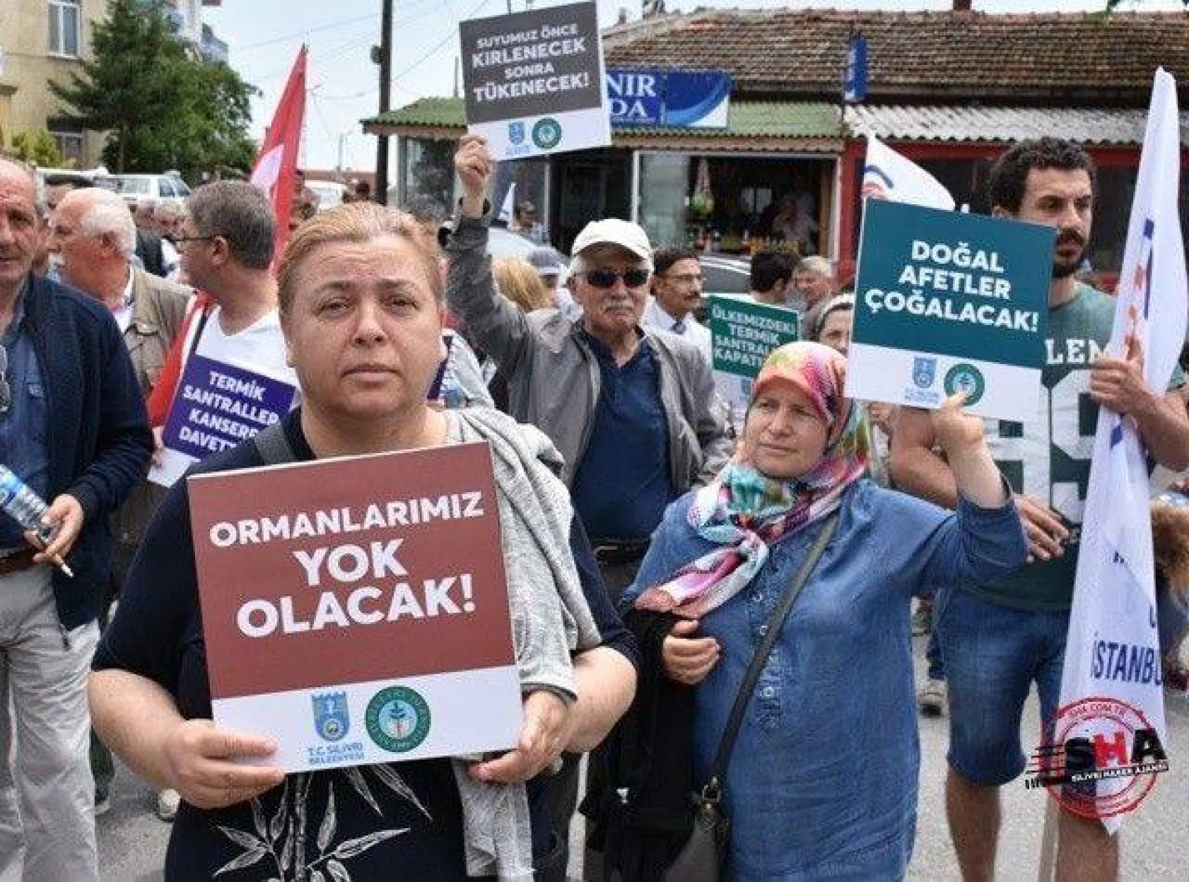 Silivri'de termik santral yapımına tepki