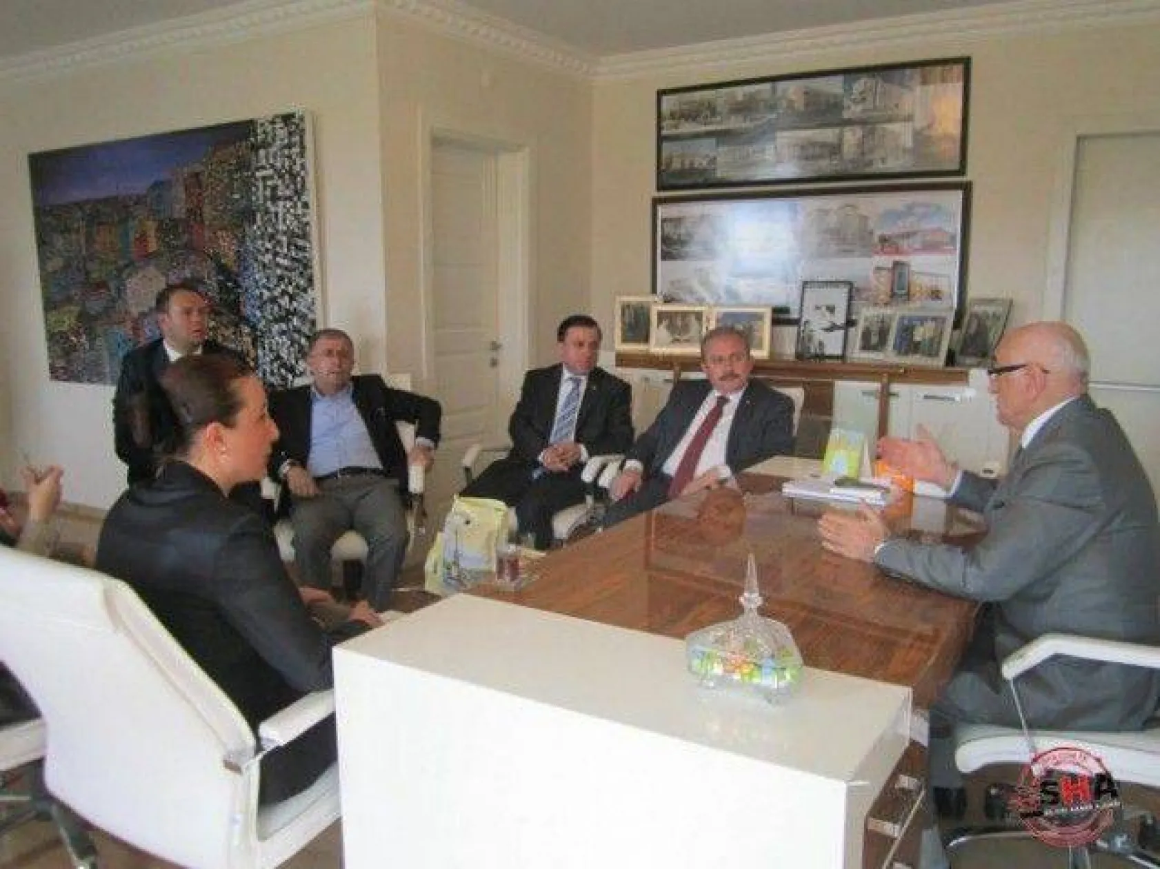 Mustafa Şentop ,STK'ları ziyaret etti