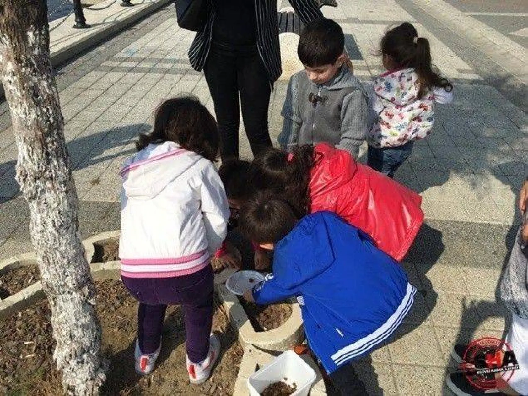 Çilli Anaokulu çocukları can dostlarını unutmadı