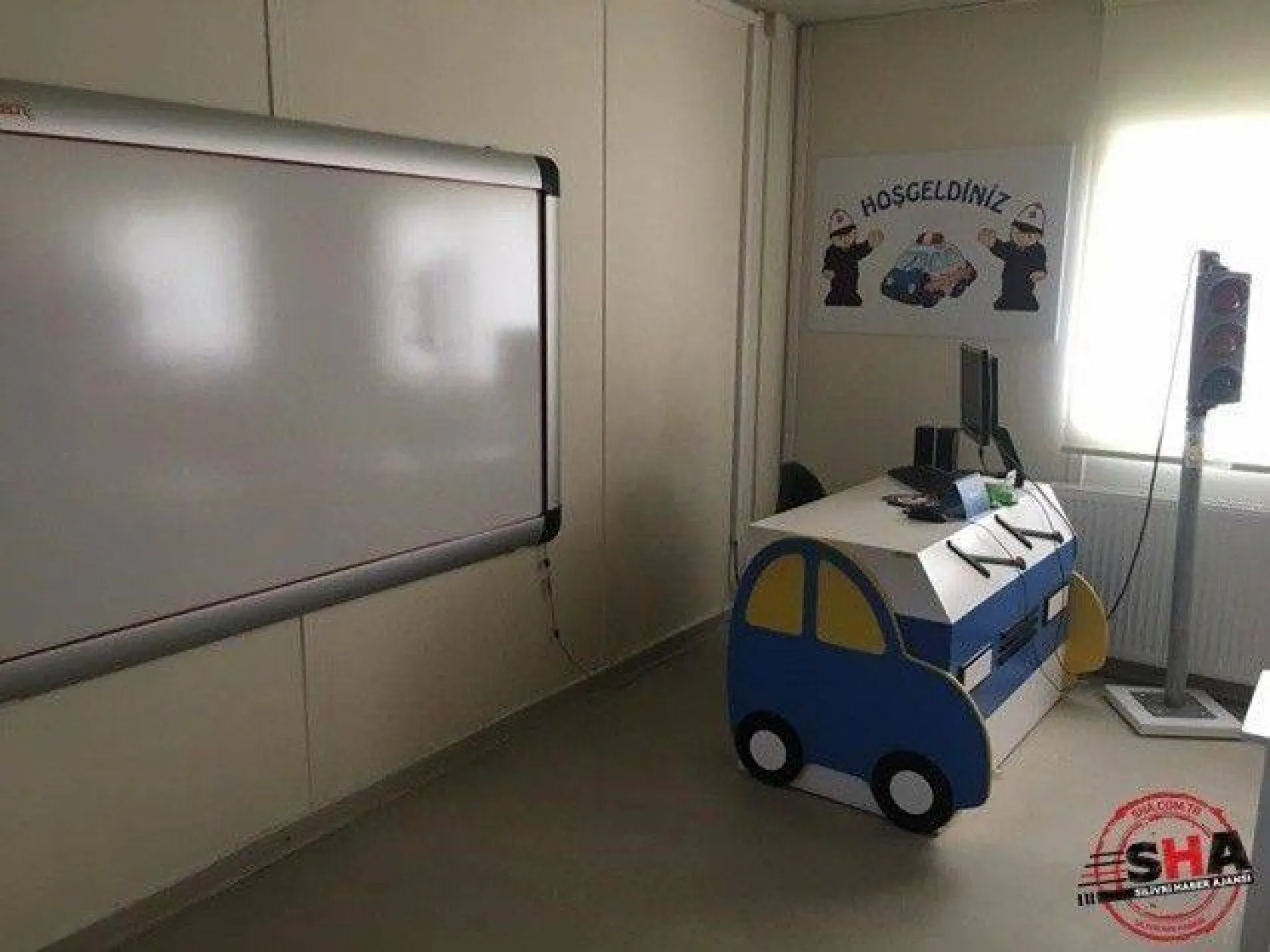 Çilli Anaokulu öğrencileri trafik eğitiminde