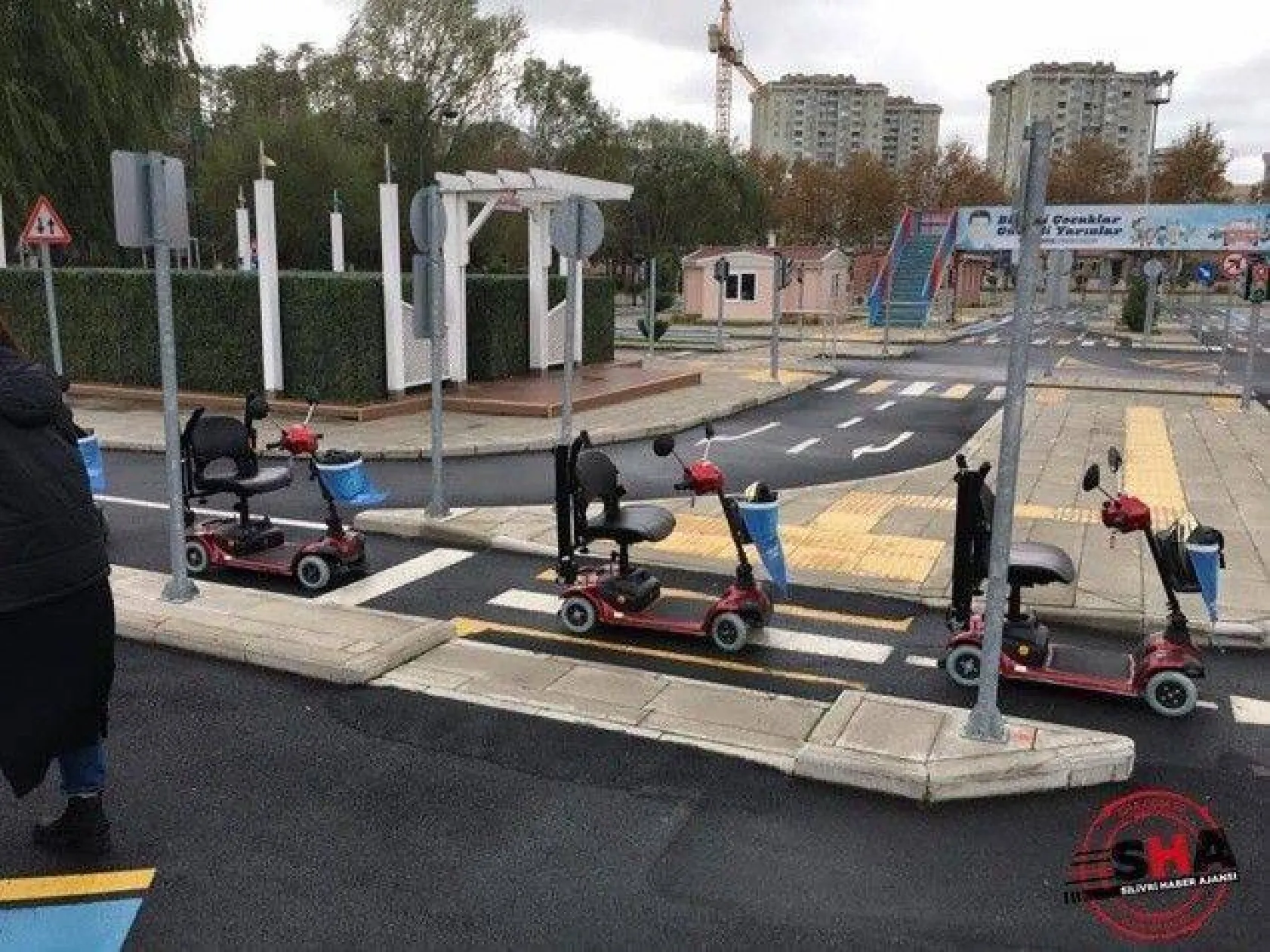 Çilli Anaokulu öğrencileri trafik eğitiminde