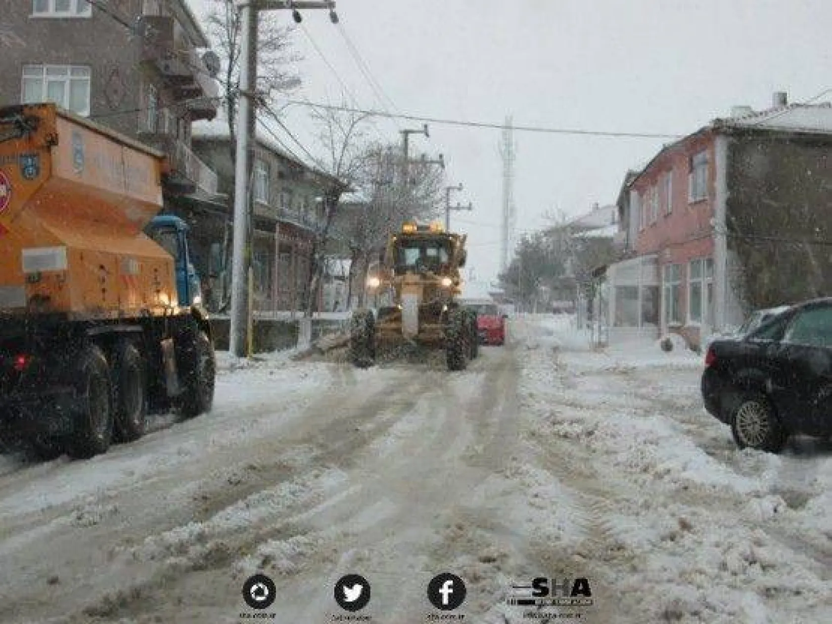 Kar Çalışmaları Aralıksız Sürüyor