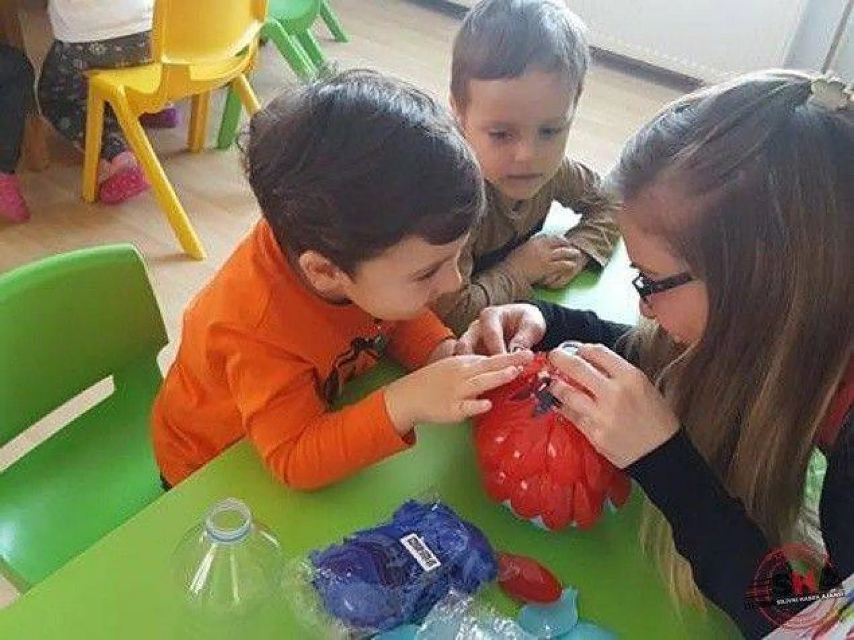 Renkli Balonlar Anaokulu'nda çocukların doğa bilinci artıyor