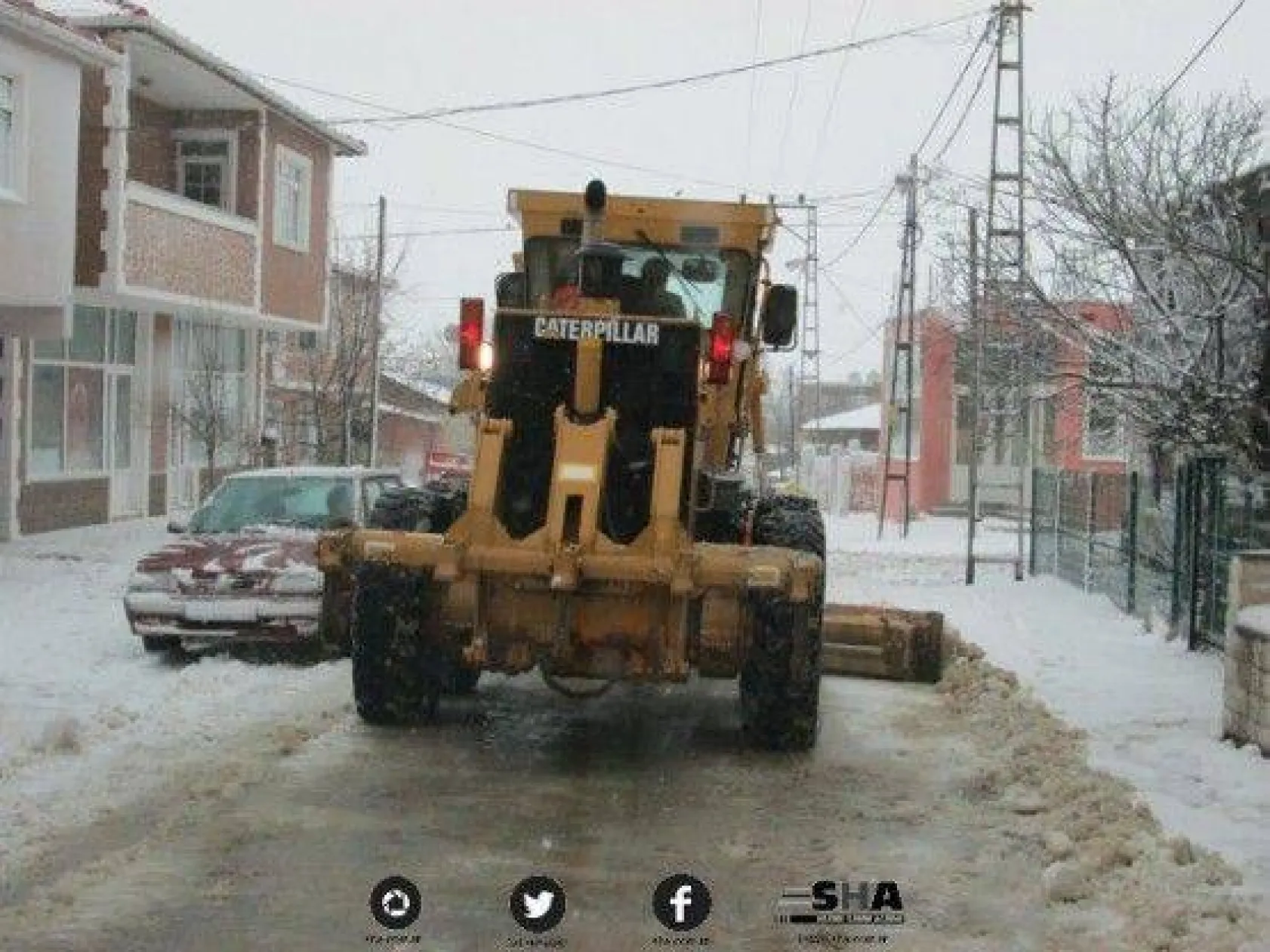 Kar Çalışmaları Aralıksız Sürüyor