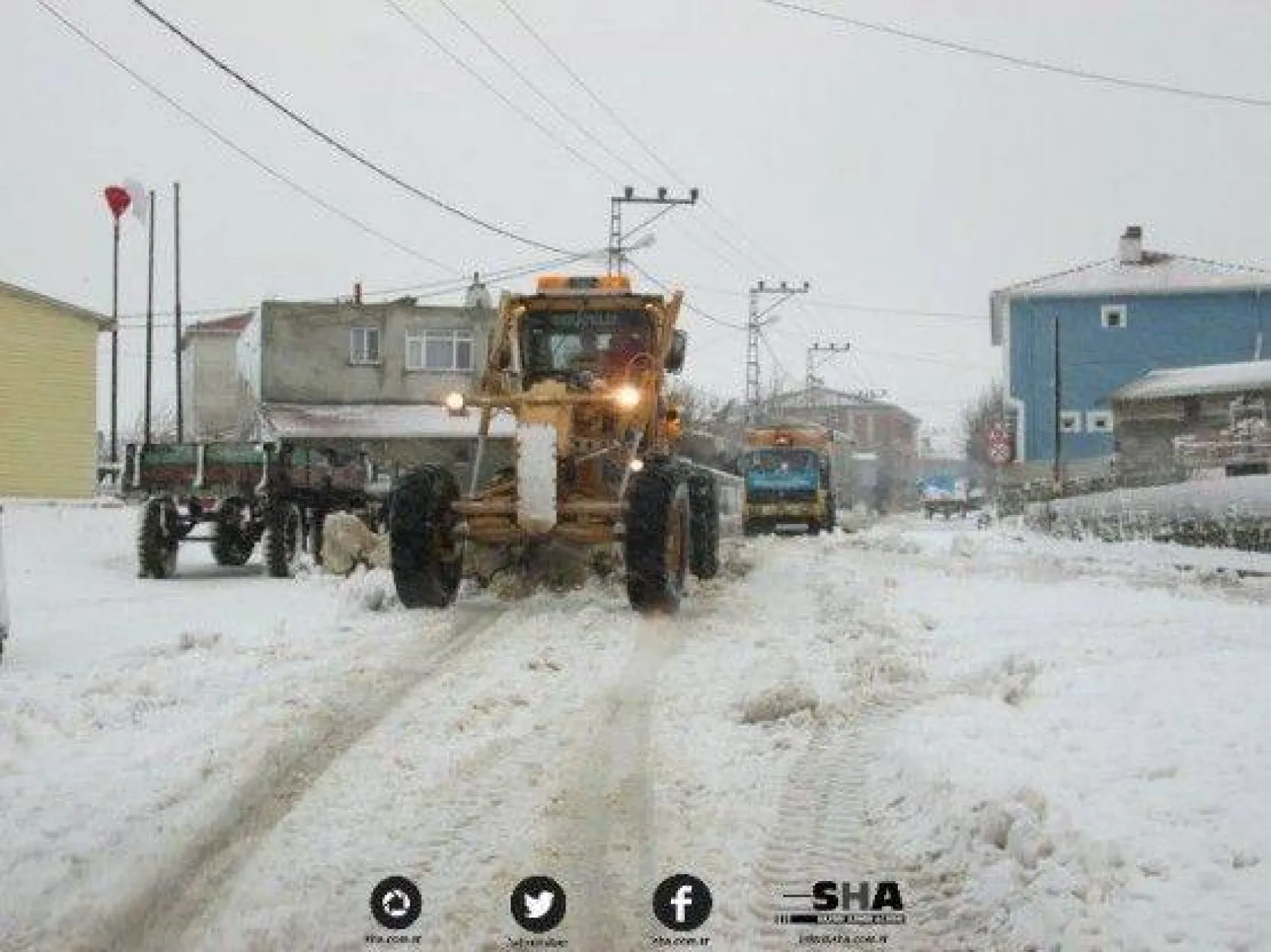 Kar Çalışmaları Aralıksız Sürüyor