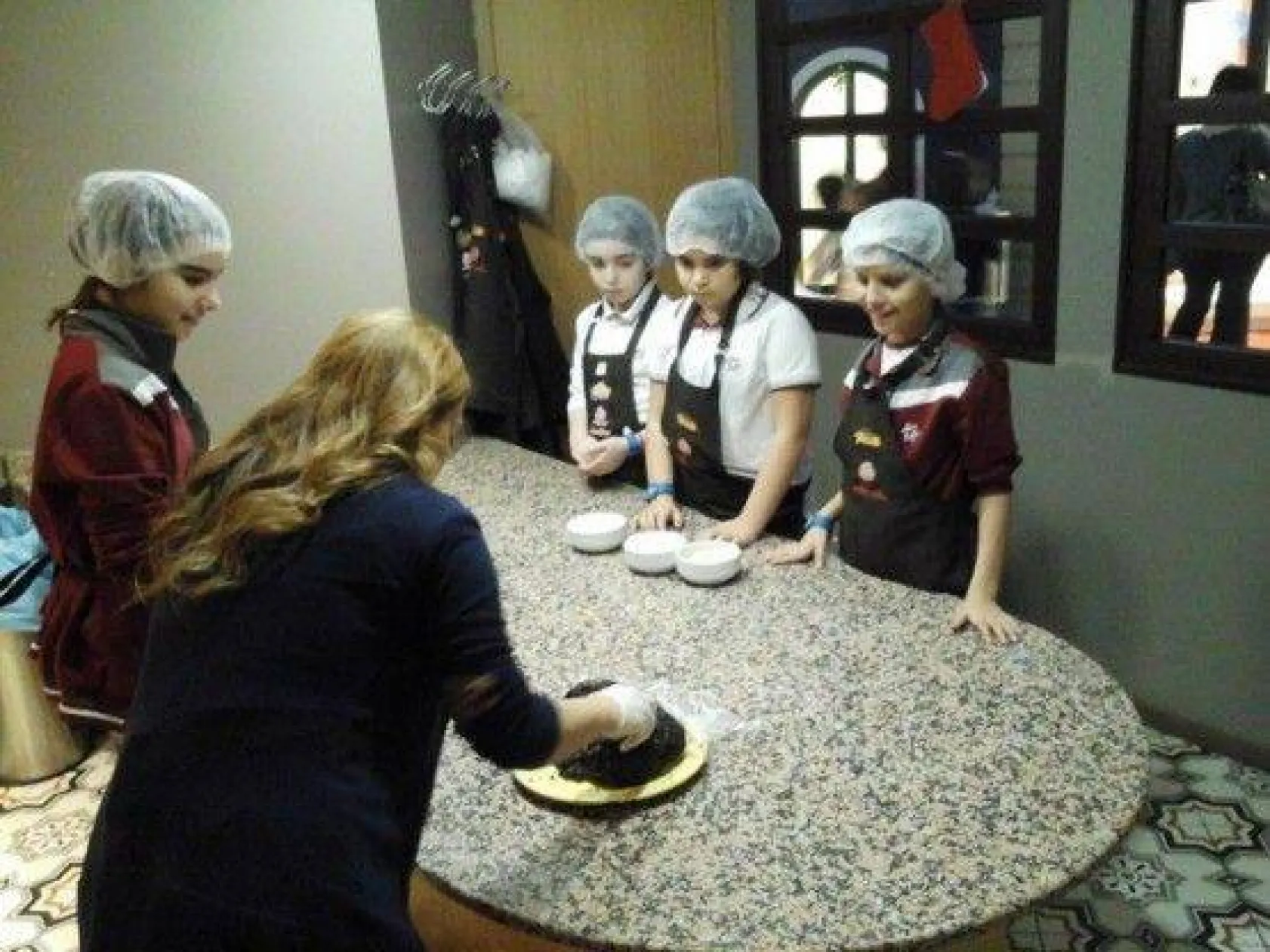 Girişimcilik dersinde meslekleri tecrübe ettiler