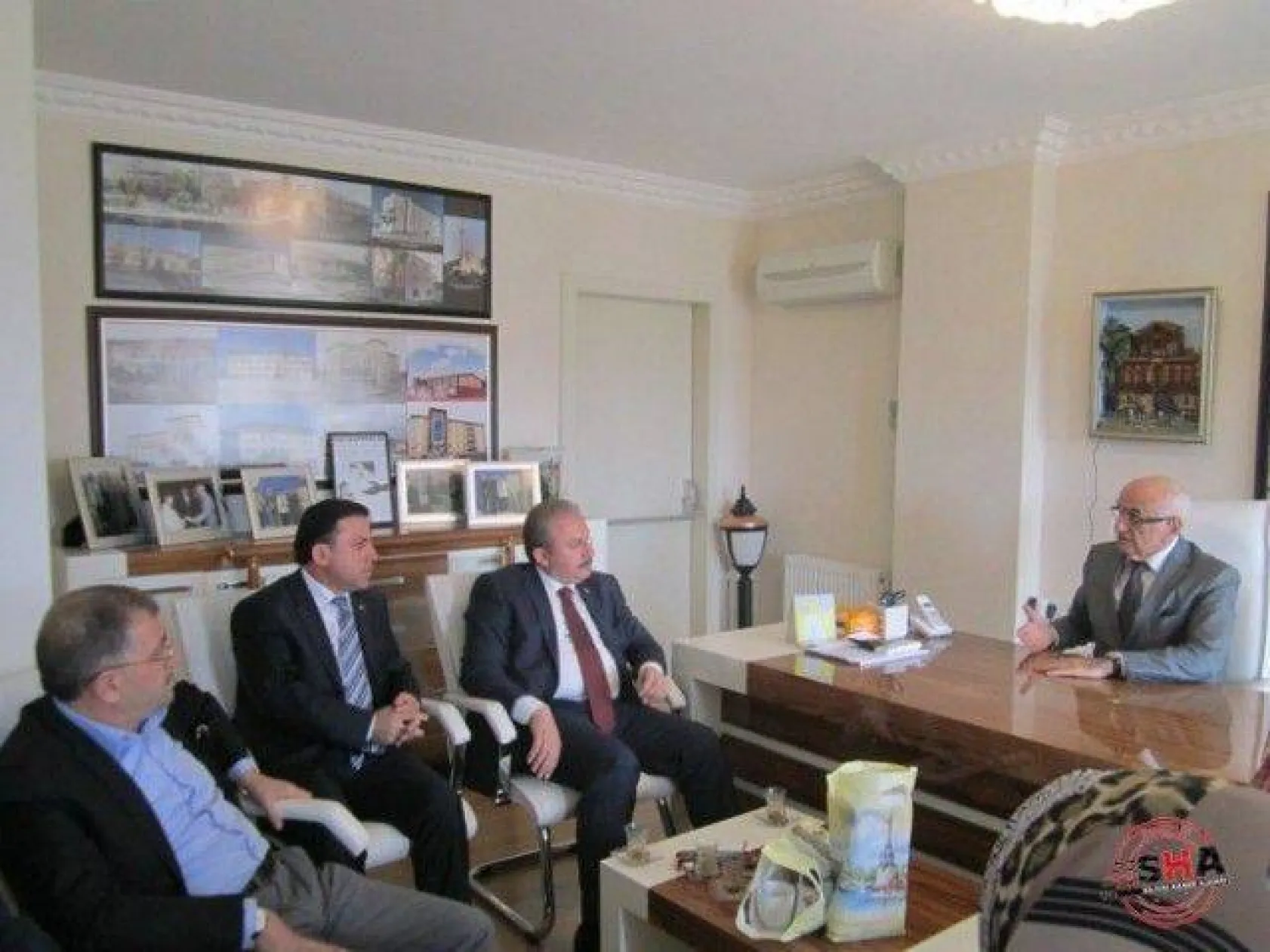 Mustafa Şentop ,STK'ları ziyaret etti