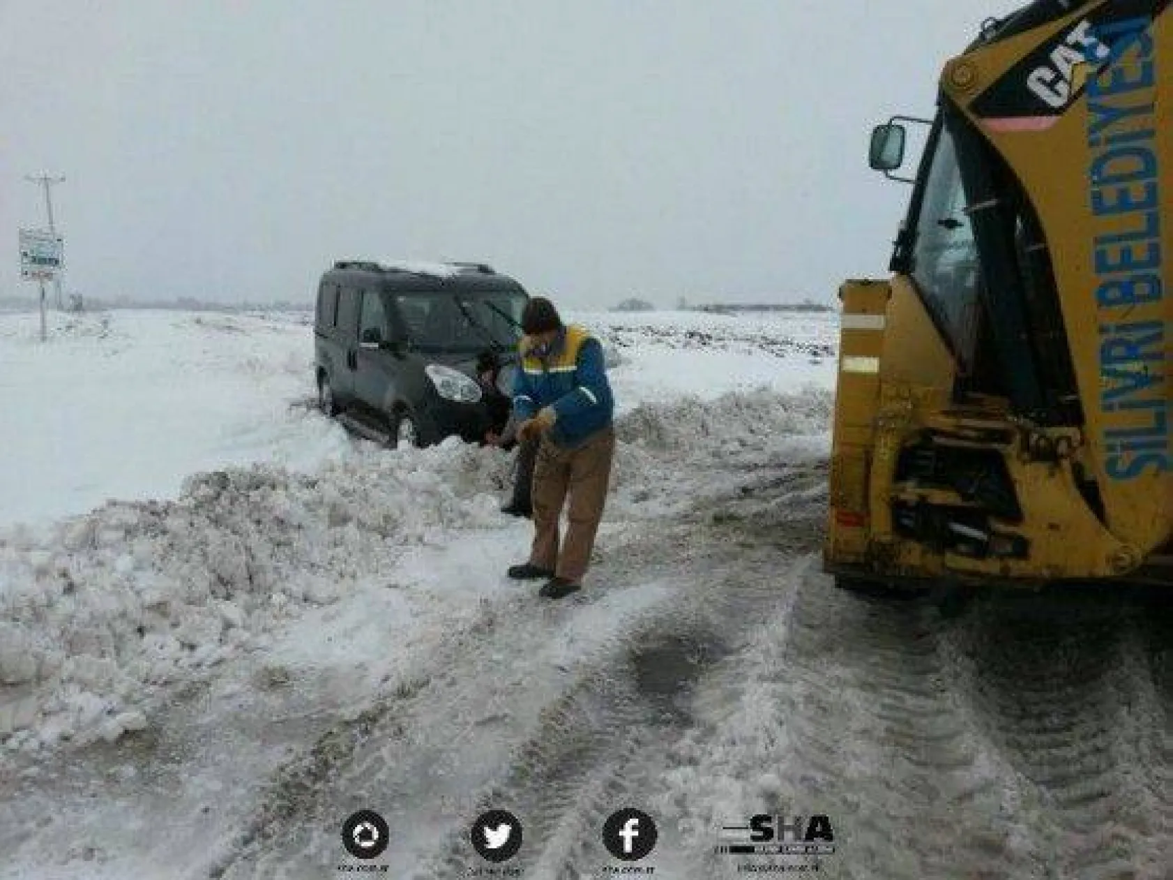 Kar Çalışmaları Aralıksız Sürüyor