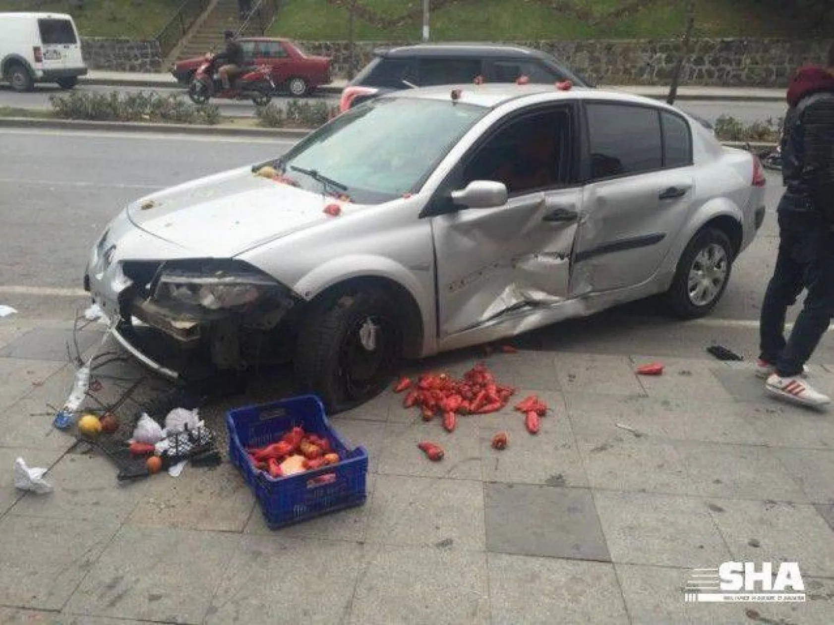 'Allah korudu' dedirten kaza