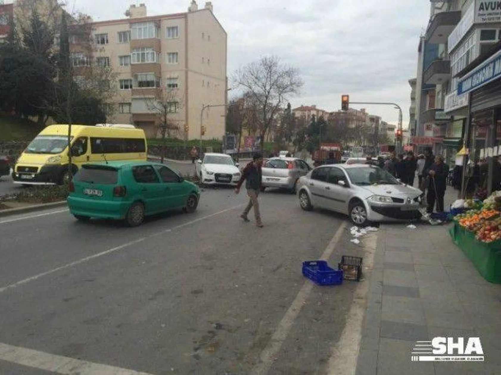 'Allah korudu' dedirten kaza