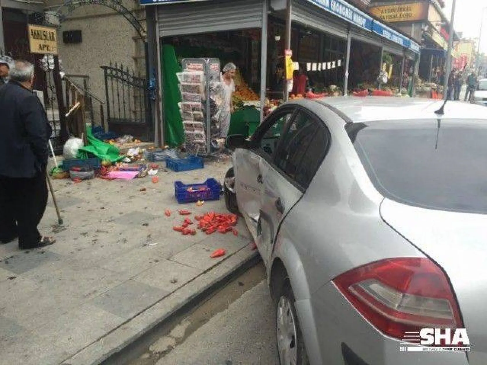 'Allah korudu' dedirten kaza