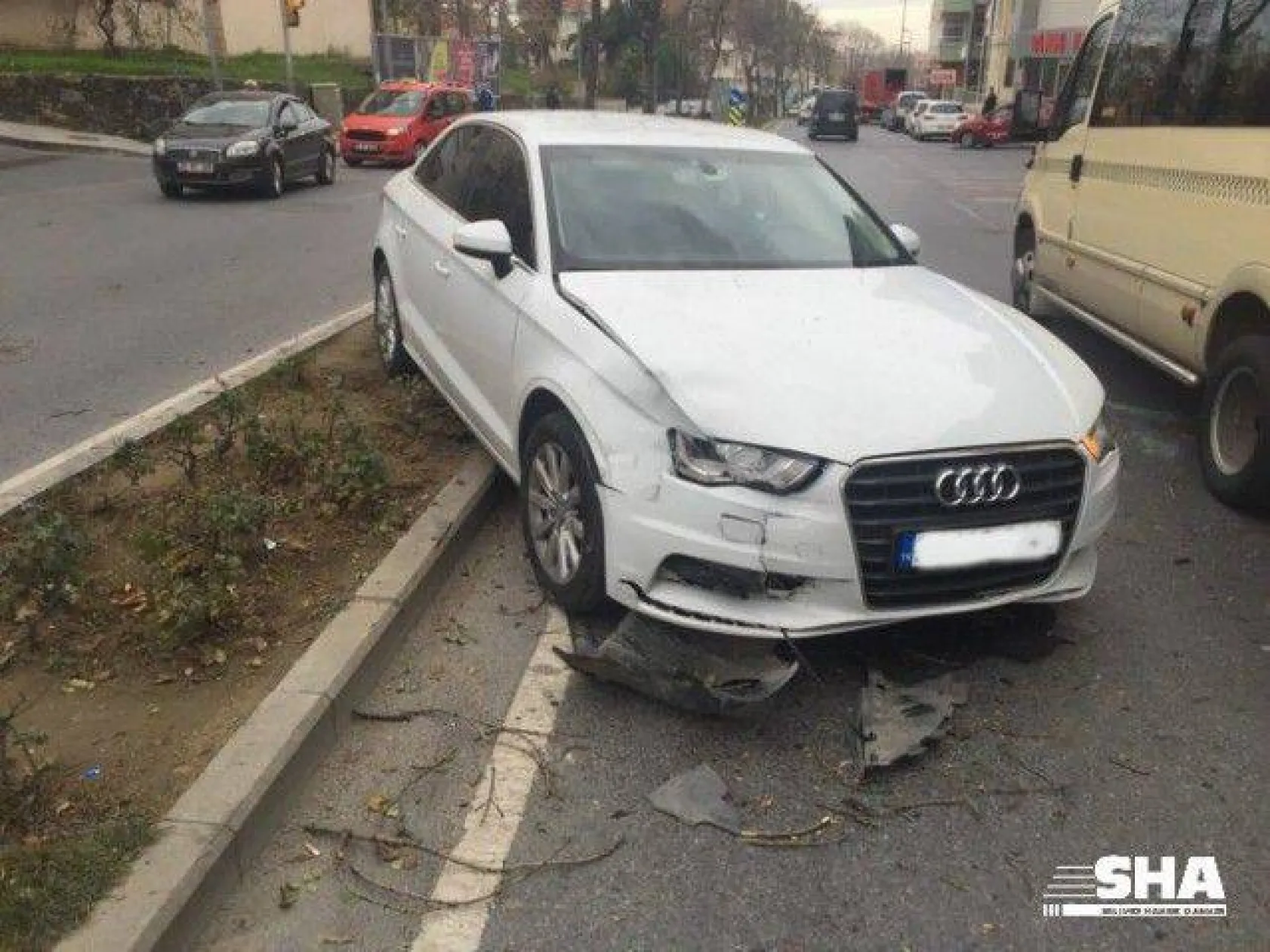 'Allah korudu' dedirten kaza