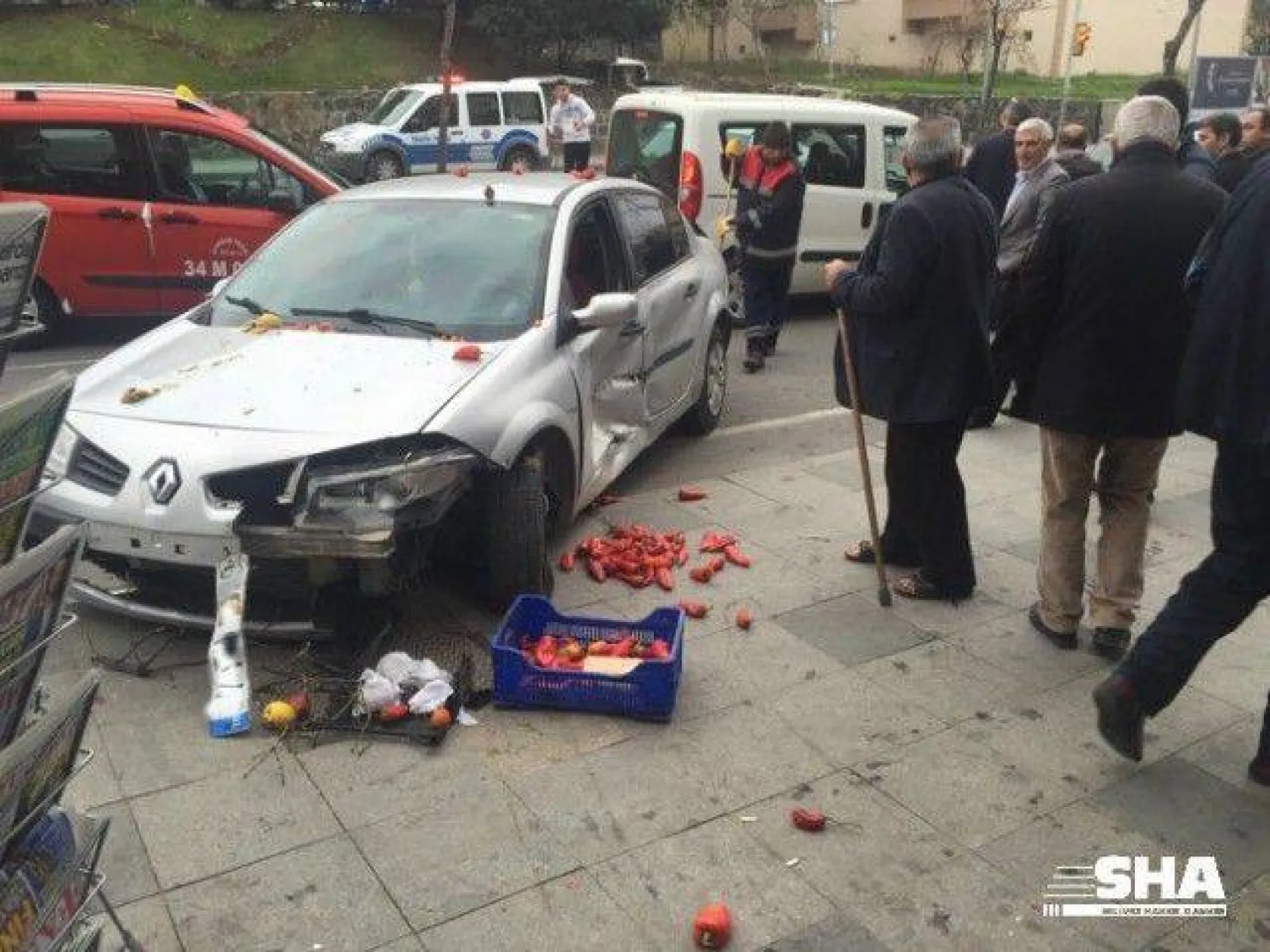 'Allah korudu' dedirten kaza