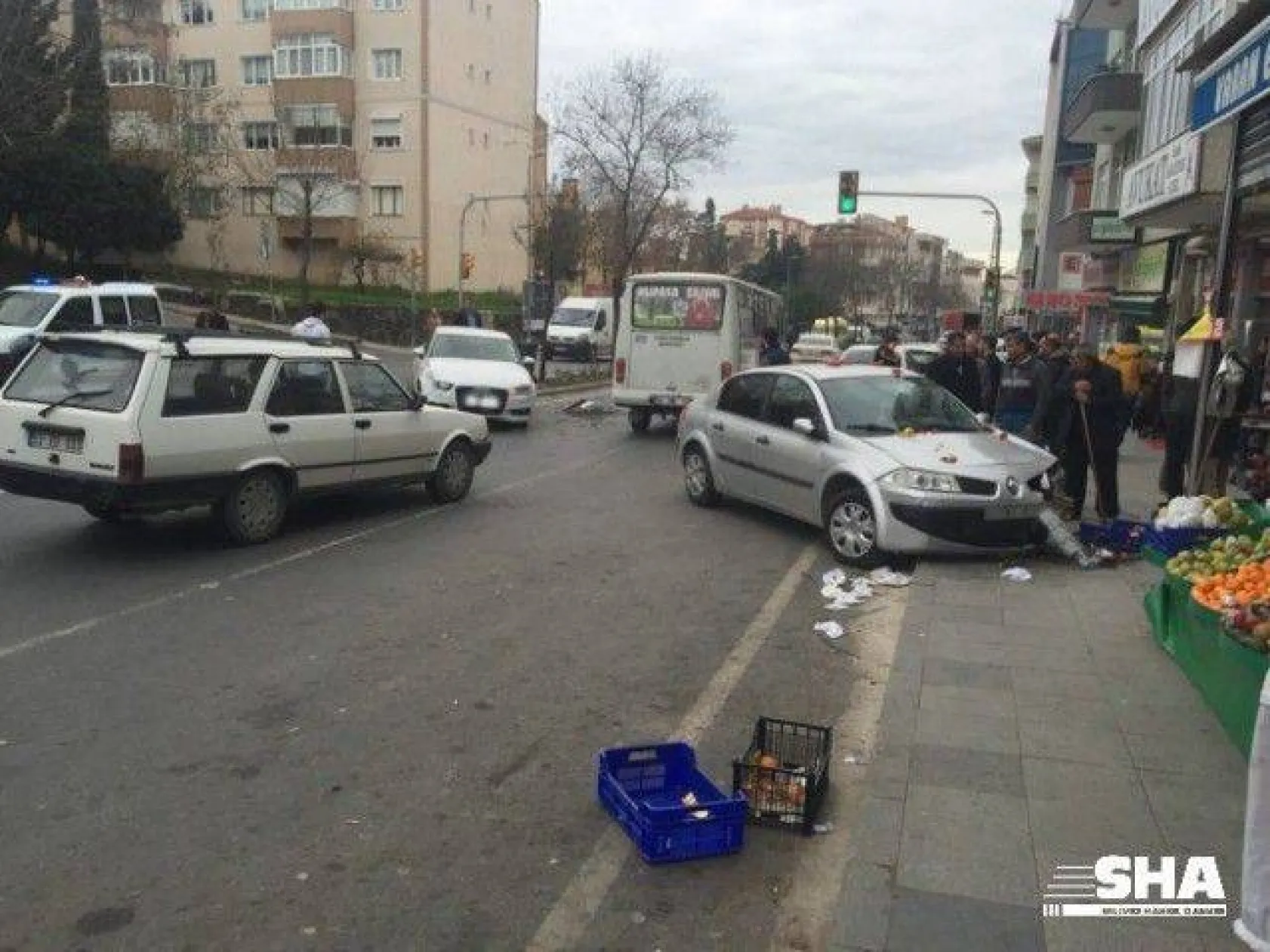 'Allah korudu' dedirten kaza