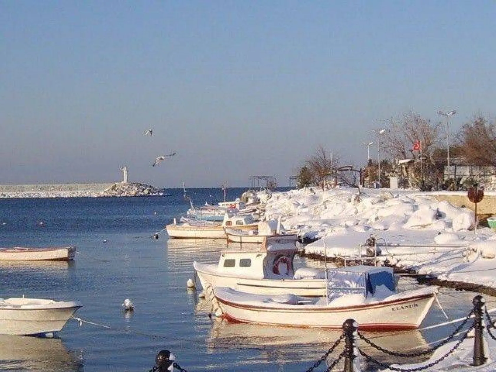 Kış mevsiminde Silivri