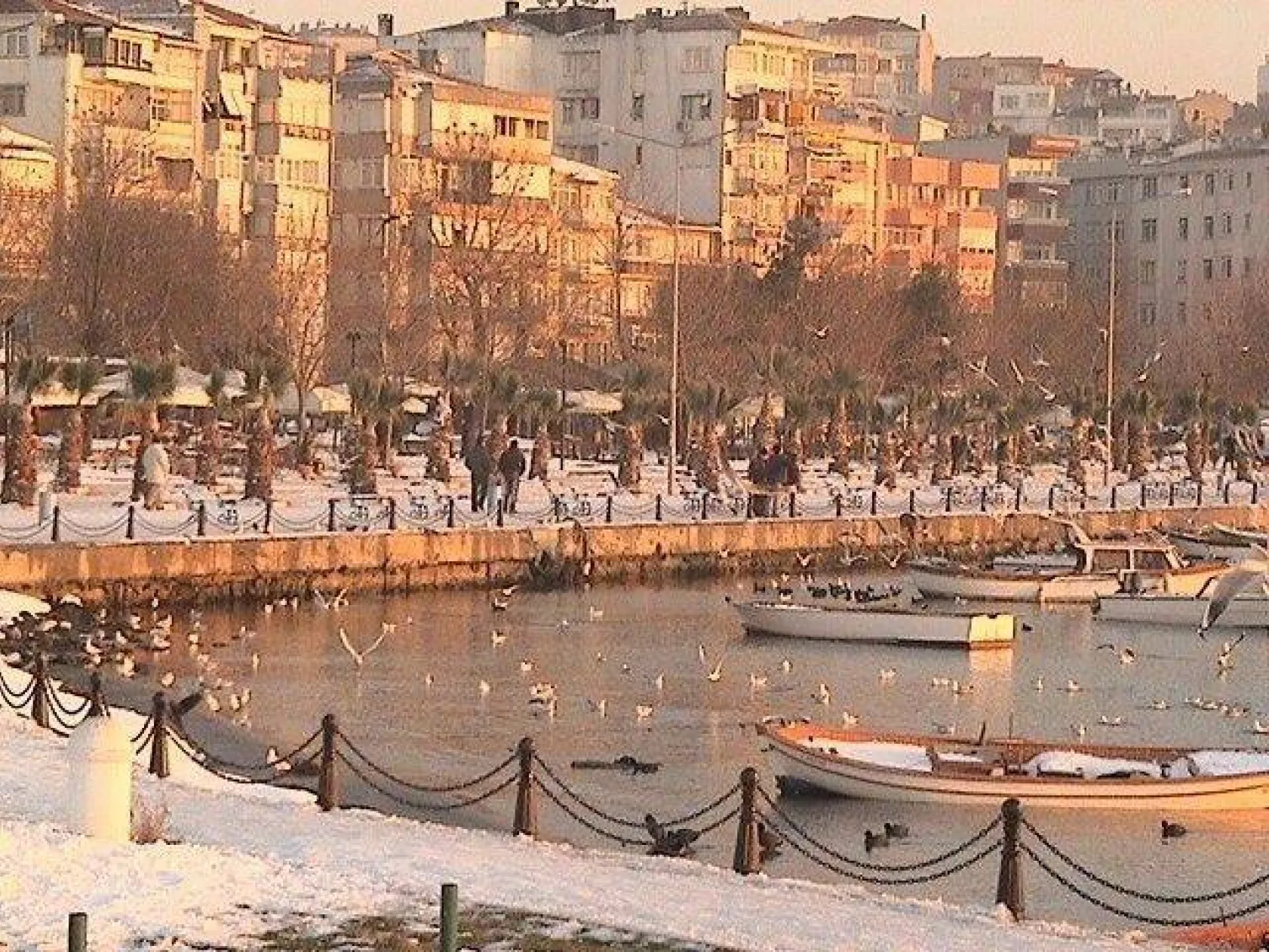 Kış mevsiminde Silivri