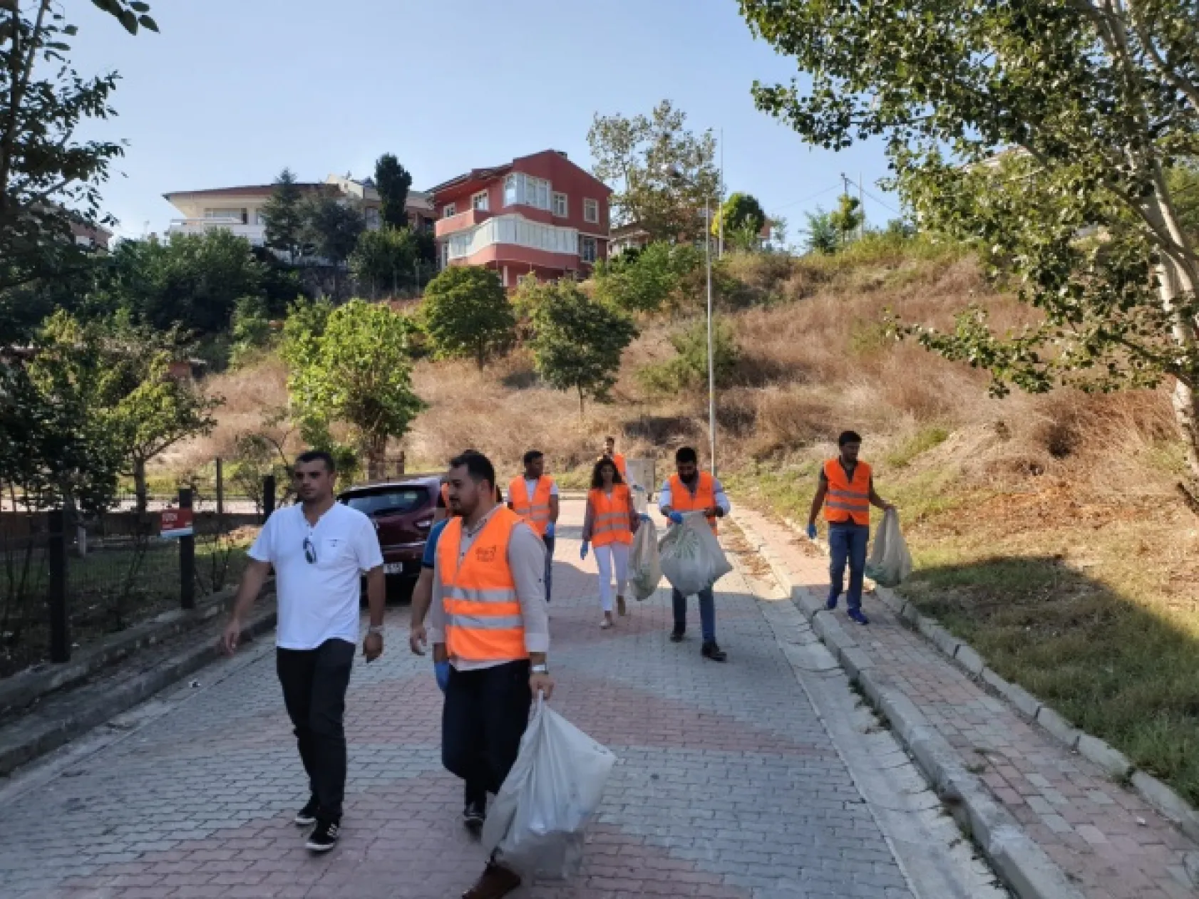 Ak Partili Gençler Çöp Topladı