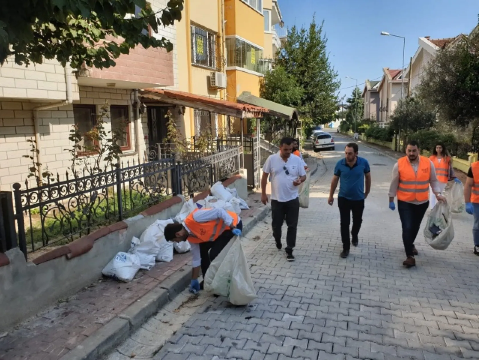 Ak Partili Gençler Çöp Topladı