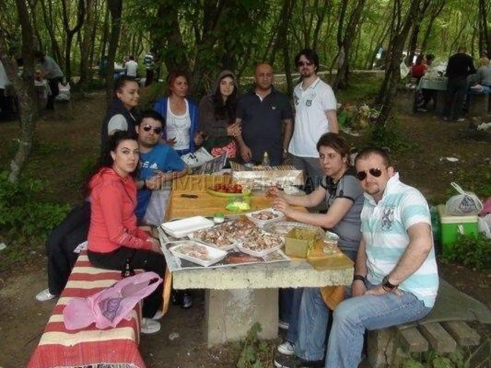 Hayat çalışanları piknikte buluştu