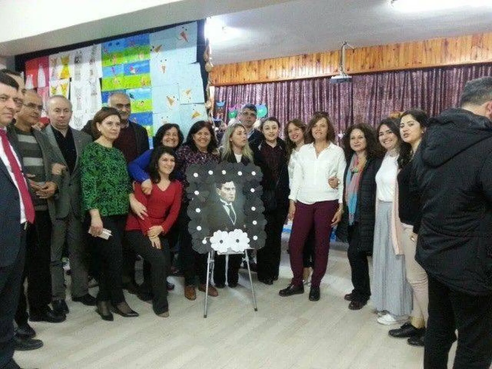 Öğrencilerden &quot30 nefes 30 renk&quot