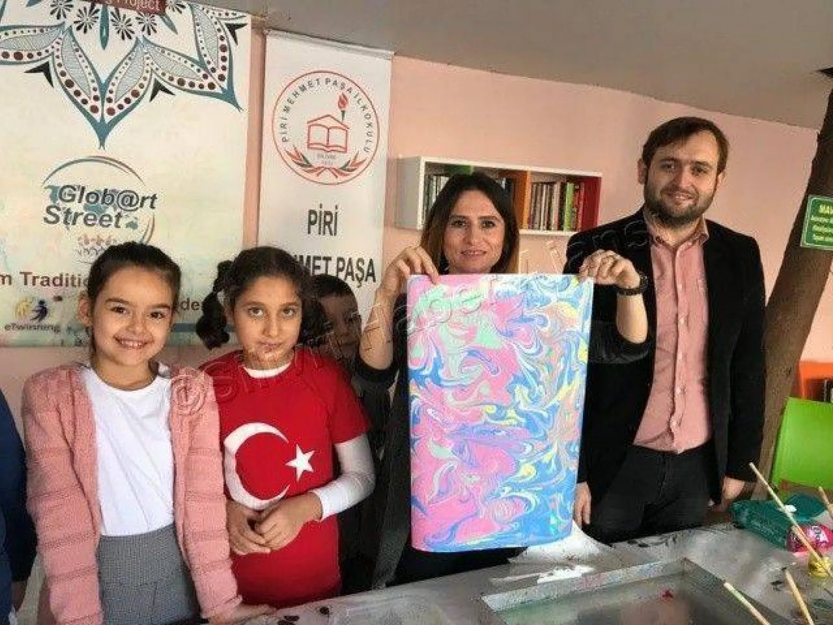 Piri Mehmet Paşa İlkokulu Glob@rt Street Projesine Başladı.