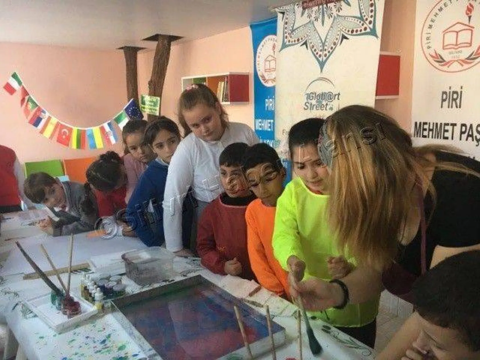 Piri Mehmet Paşa İlkokulu Glob@rt Street Projesine Başladı.