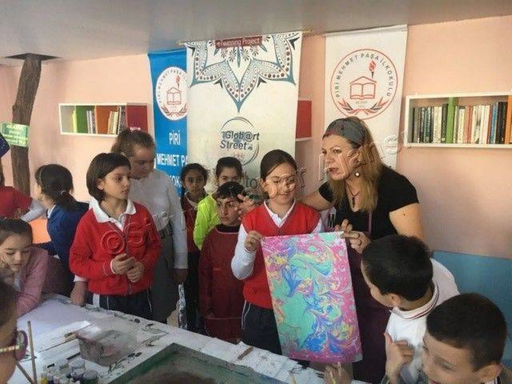 Piri Mehmet Paşa İlkokulu Glob@rt Street Projesine Başladı.