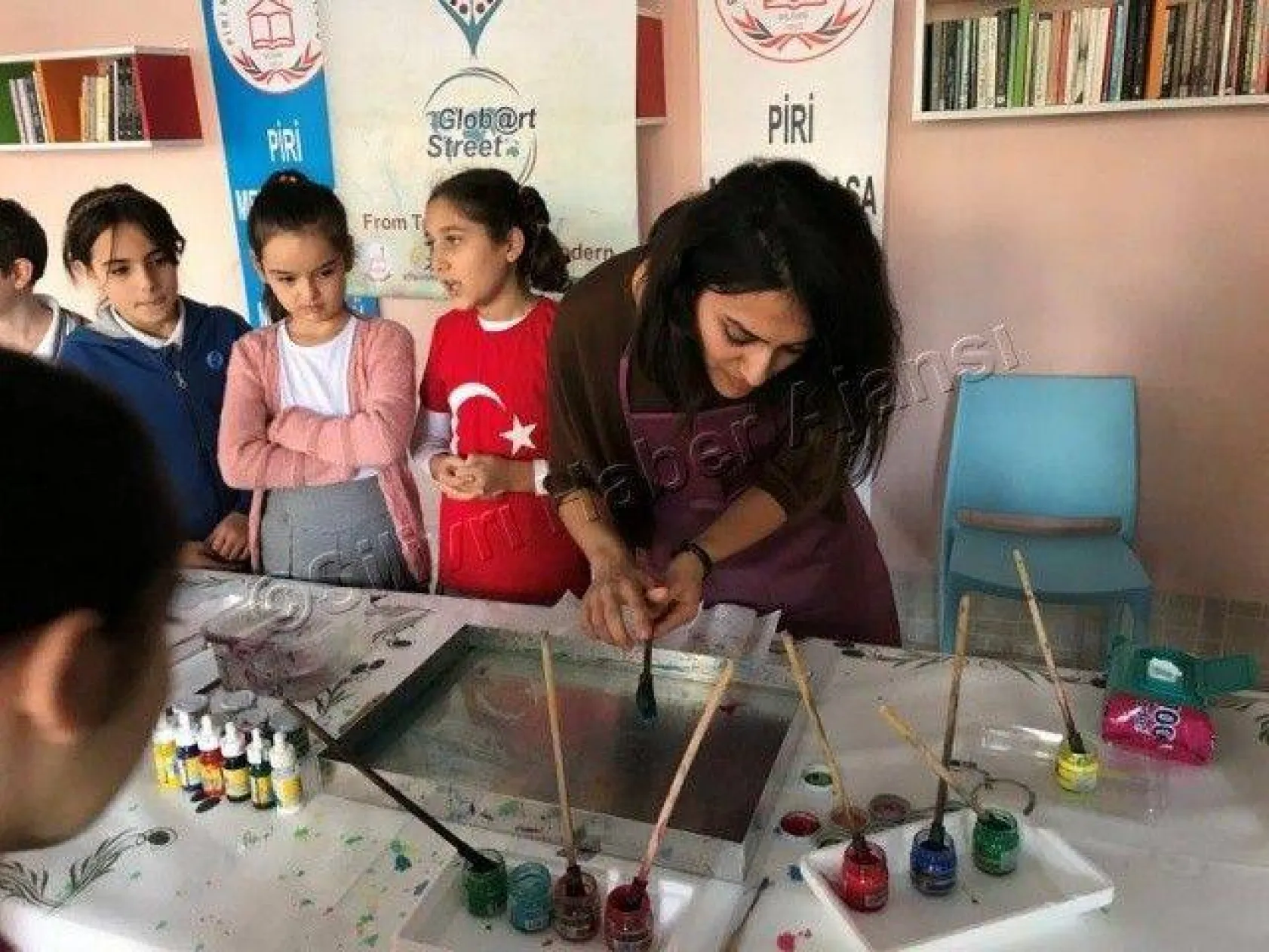 Piri Mehmet Paşa İlkokulu Glob@rt Street Projesine Başladı.