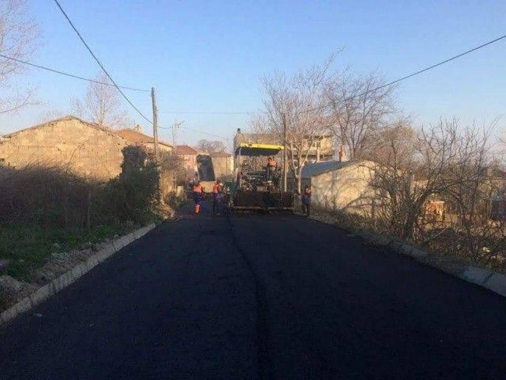 Yol sorunları çözülmeye başlandı