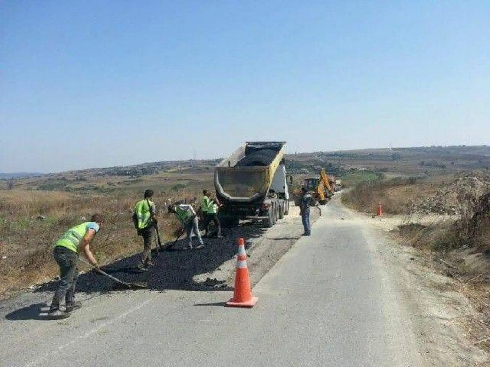 Yol sorunları çözülmeye başlandı