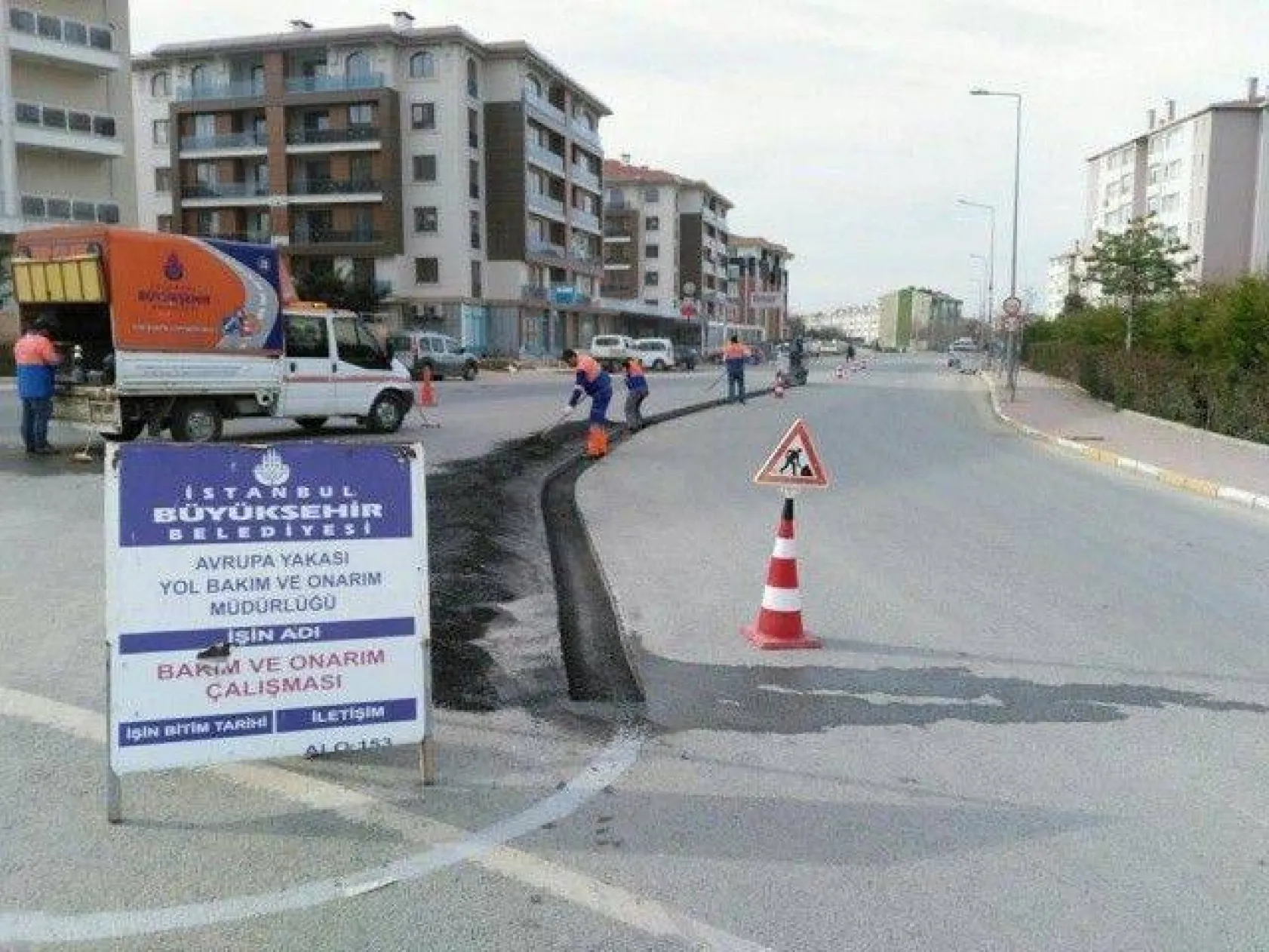 Yol sorunları çözülmeye başlandı