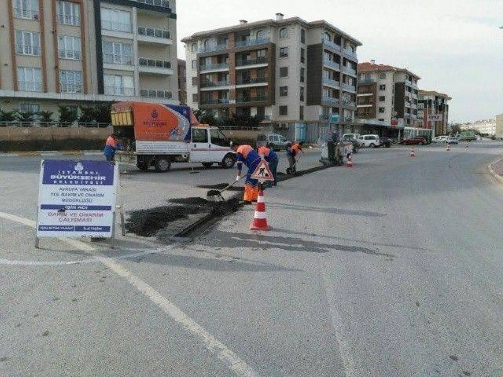 Yol sorunları çözülmeye başlandı