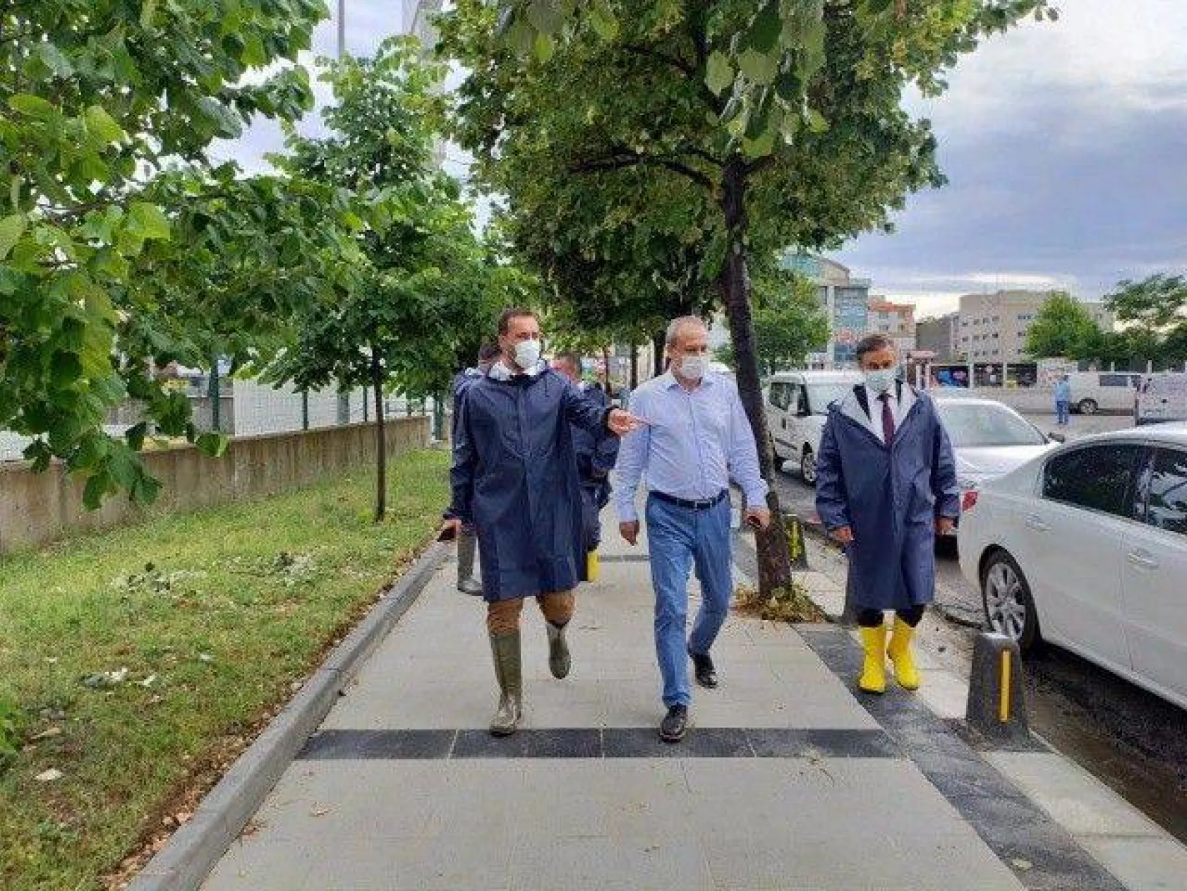 Silivri Belediyesi Yoğun Yağışta Seferber Oldu