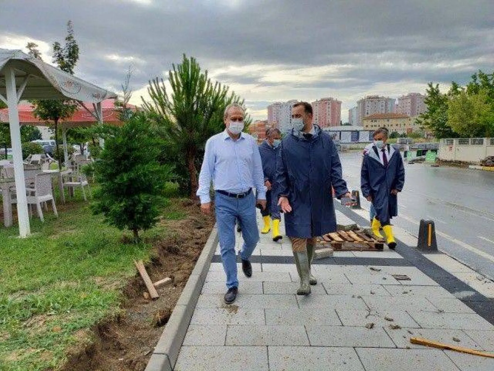 Silivri Belediyesi Yoğun Yağışta Seferber Oldu