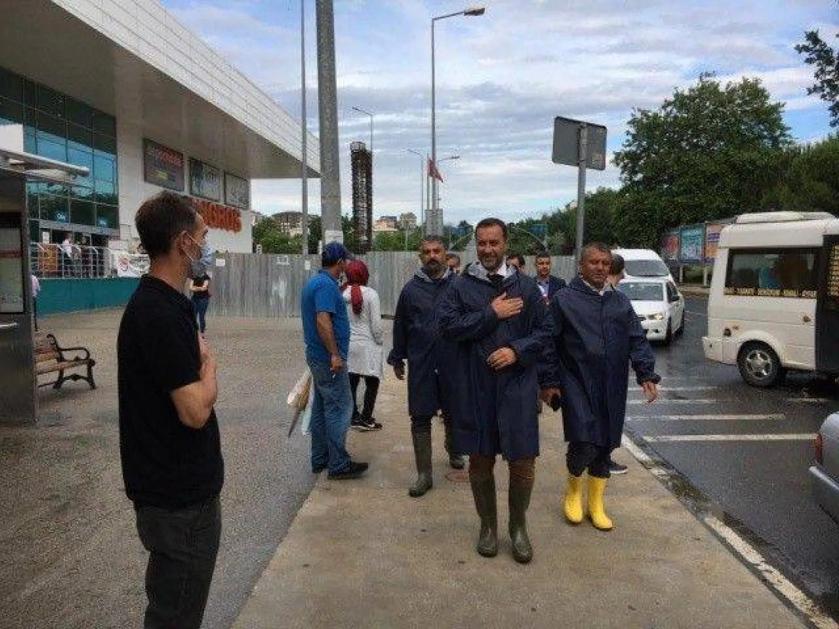 Silivri Belediyesi Yoğun Yağışta Seferber Oldu