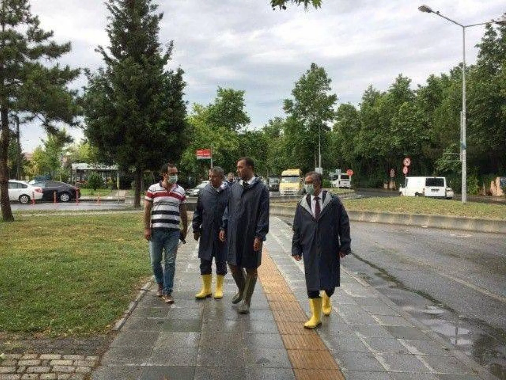 Silivri Belediyesi Yoğun Yağışta Seferber Oldu