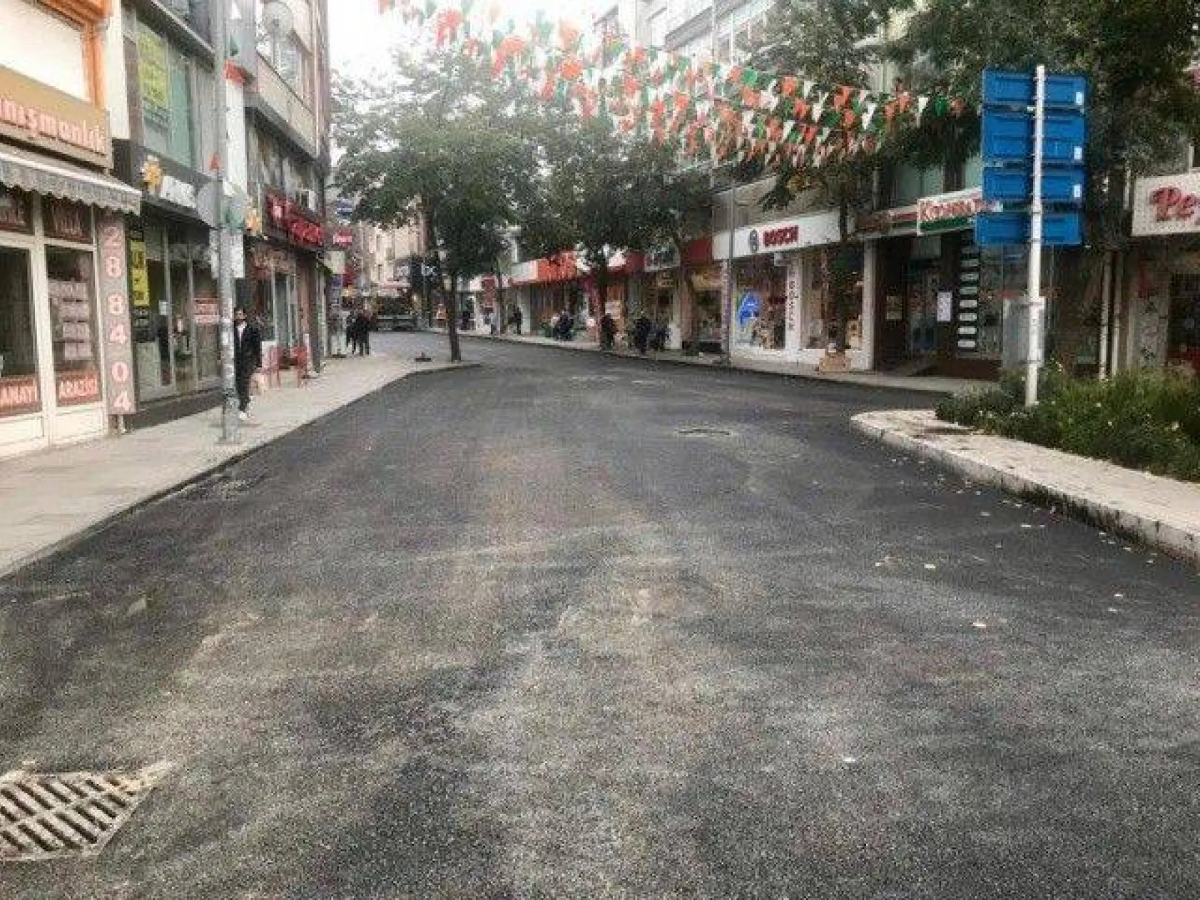 Hacı Pervane Caddesi Baştan Sona Yenilendi