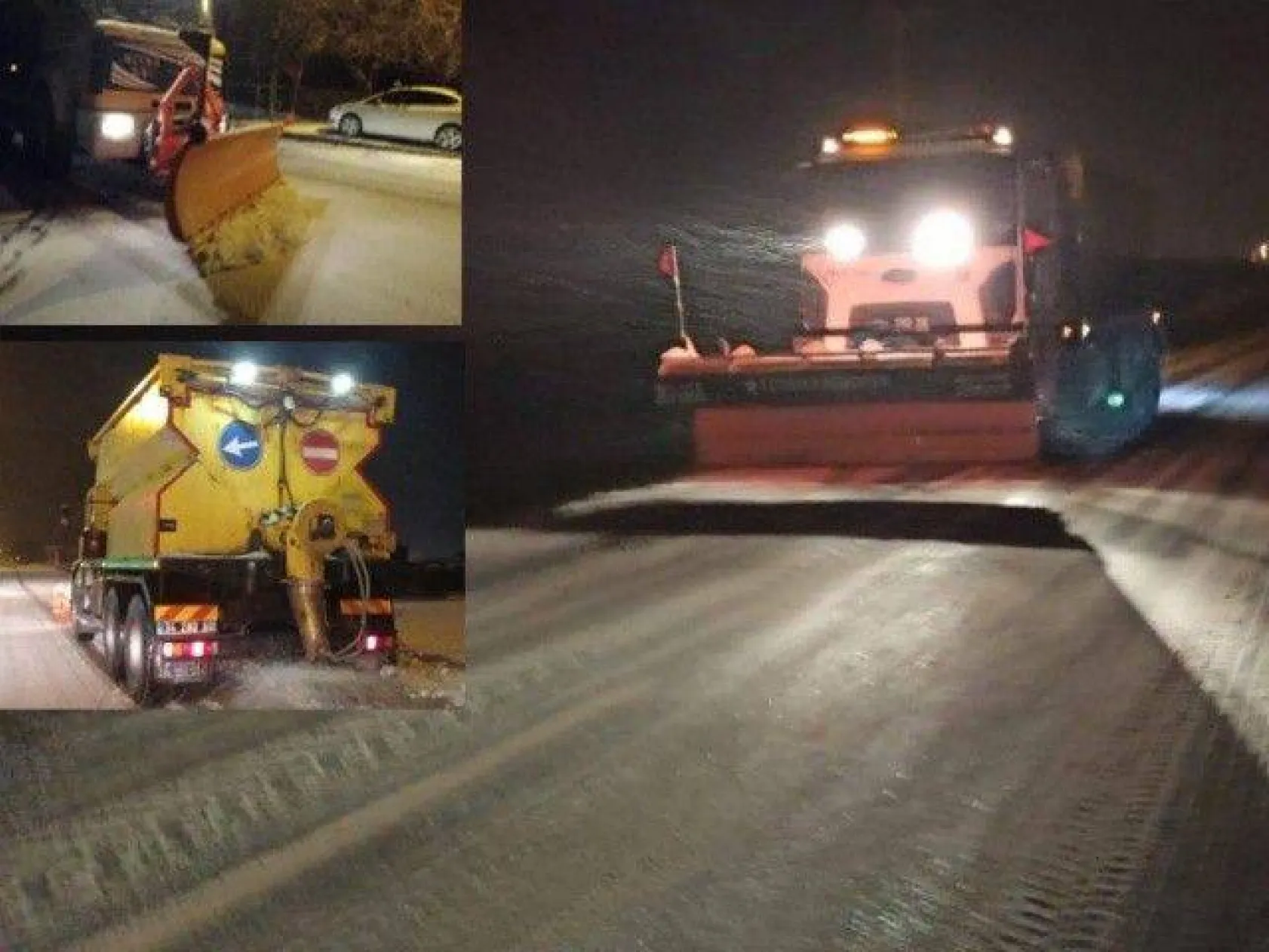 Silivri Belediyesinden Yoğun Kar Mesaisi