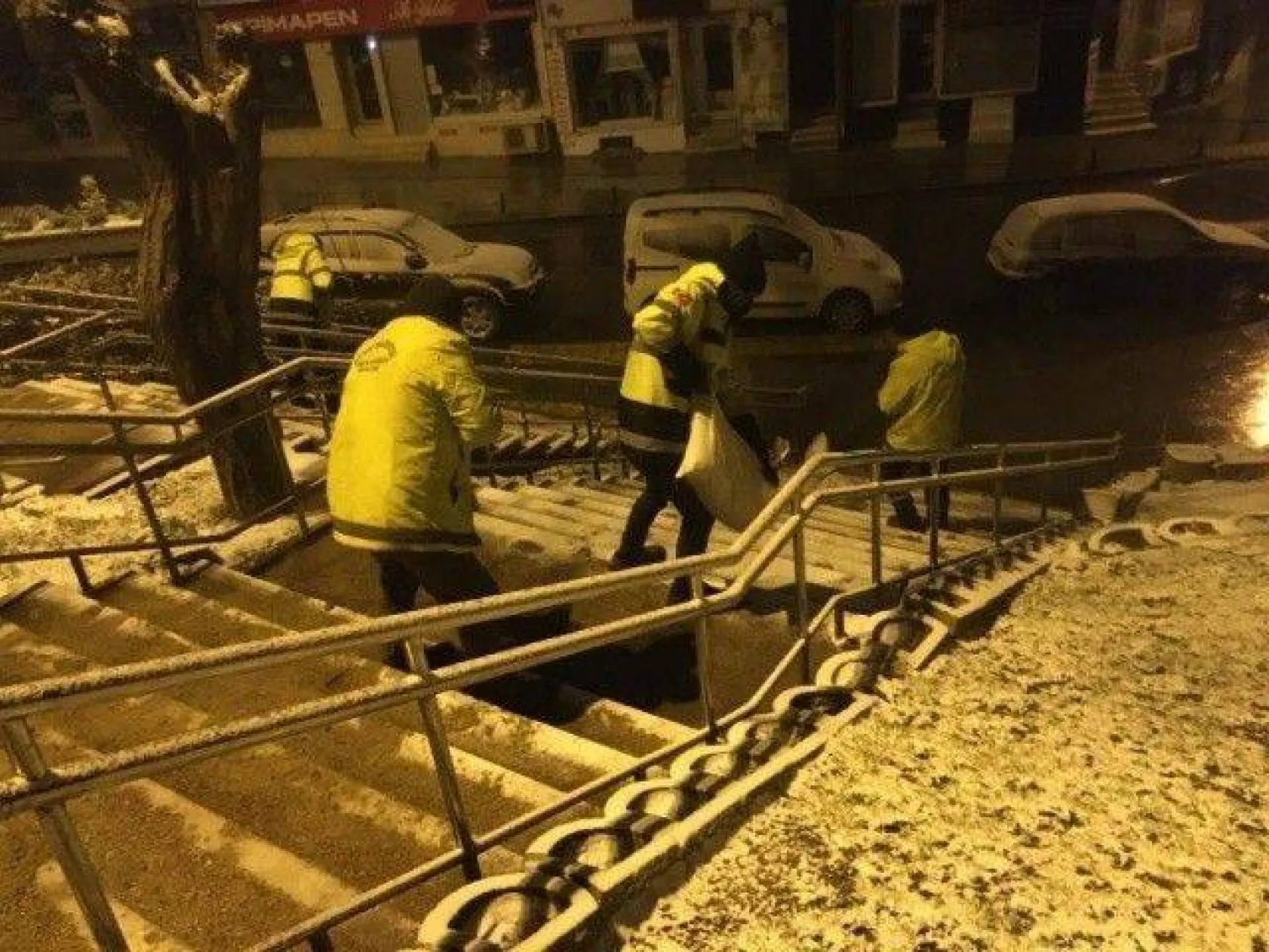 Silivri Belediyesinden Yoğun Kar Mesaisi