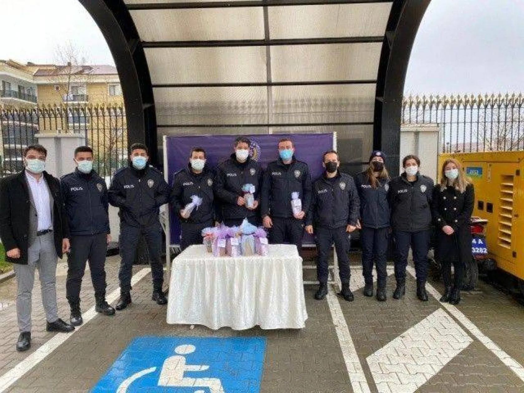 Silivri Belediyesinden Polislere Anlamlı Sürpriz