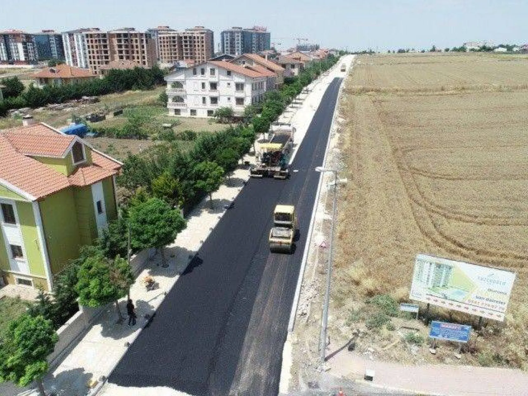 Silivri Belediyesinin Asfalt Mesaisi Devam Ediyor