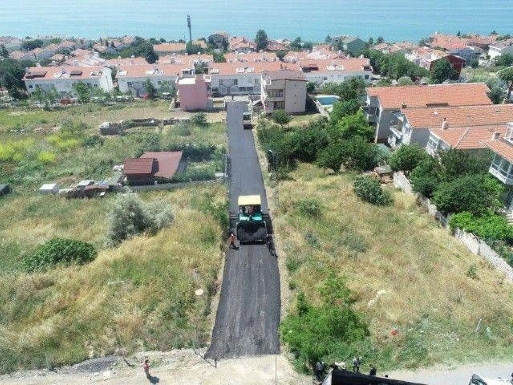 Silivri Belediyesinin Asfalt Mesaisi Devam Ediyor