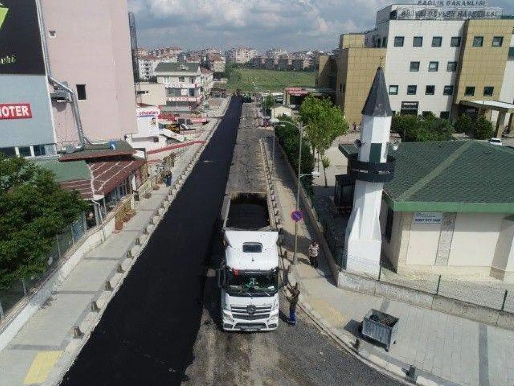 Silivri Belediyesinin Asfalt Mesaisi Devam Ediyor