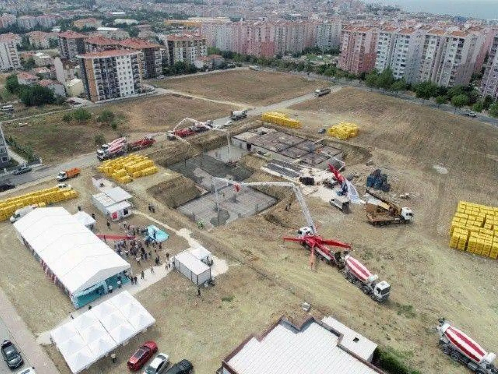 Engelsiz Yaşam ve Eğitim Merkezine Görkemli Temel Atma Töreni